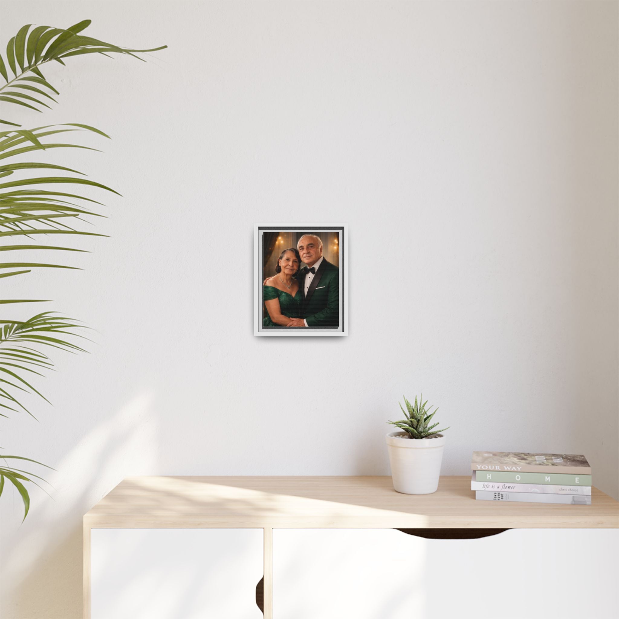 Make Your Own Framed Matte Canvas — Personalized Portrait