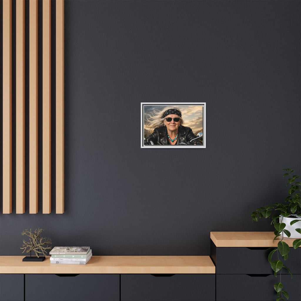 Make Your Own Framed Matte Canvas — Personalized Portrait