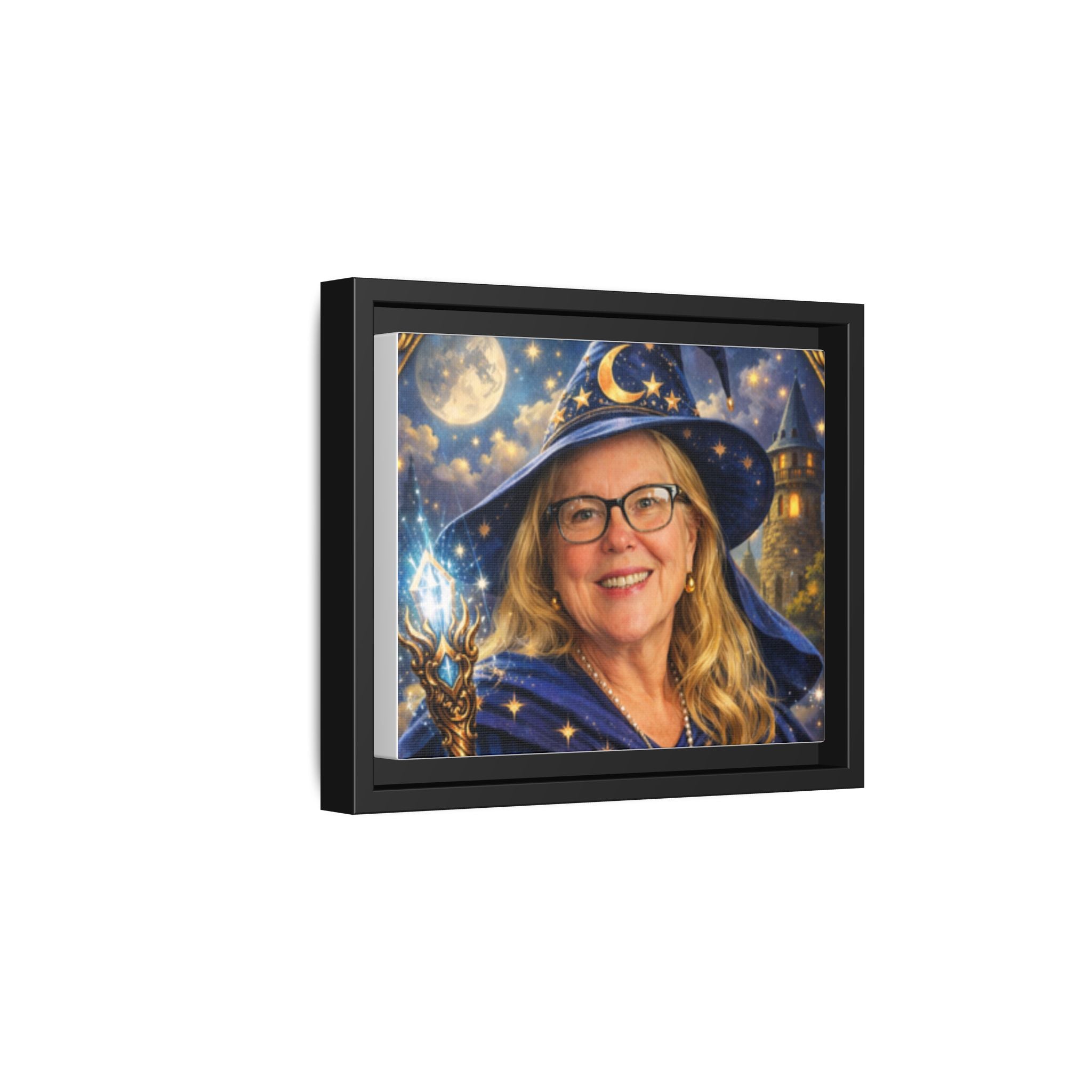 Make Your Own Framed Matte Canvas — Personalized Portrait