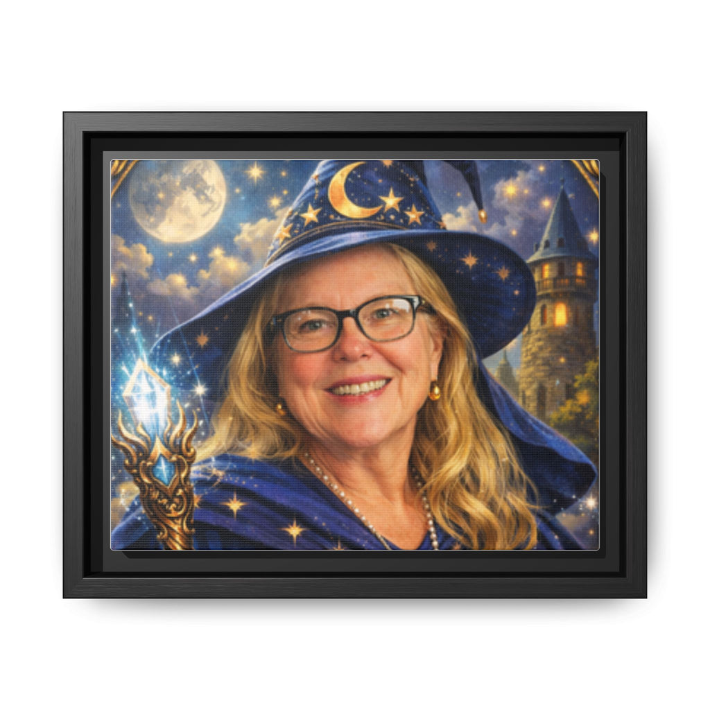 Make Your Own Framed Matte Canvas — Personalized Portrait