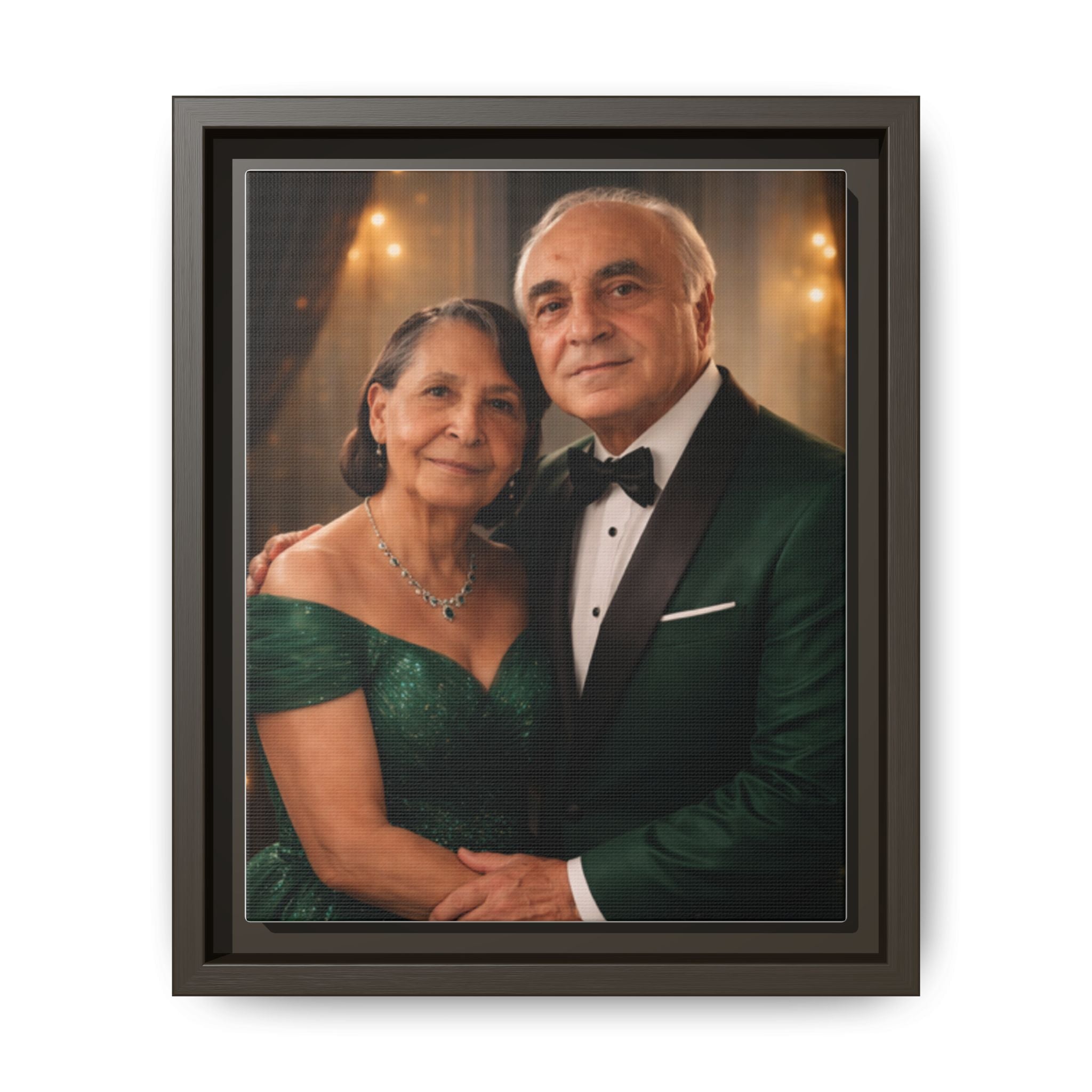 Make Your Own Framed Matte Canvas — Personalized Portrait