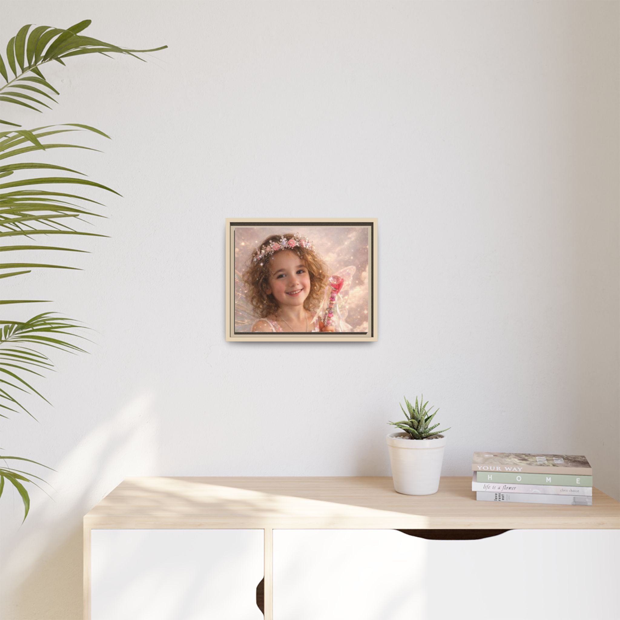 Make Your Own Framed Matte Canvas — Personalized Portrait