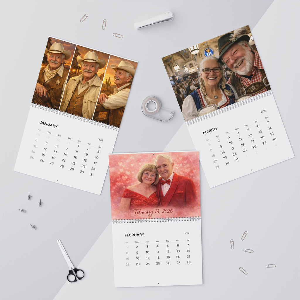 Make Your Own Photo Wall Calendar 2026 — Memories Calendar