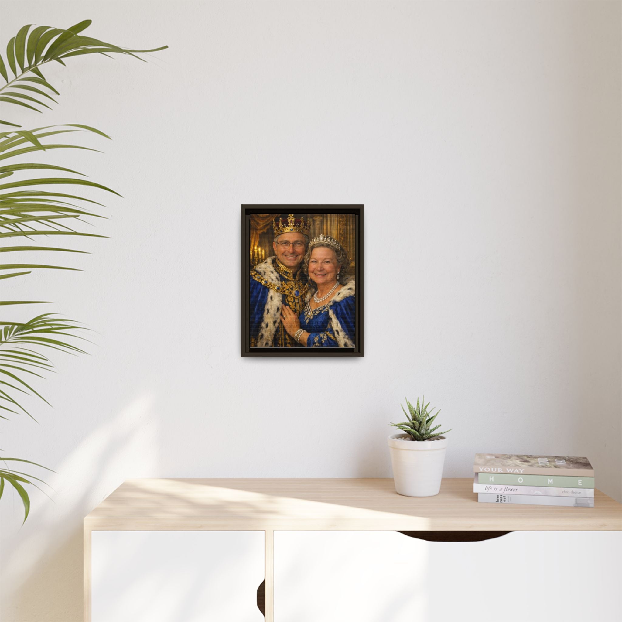 Make Your Own Framed Matte Canvas — Personalized Portrait