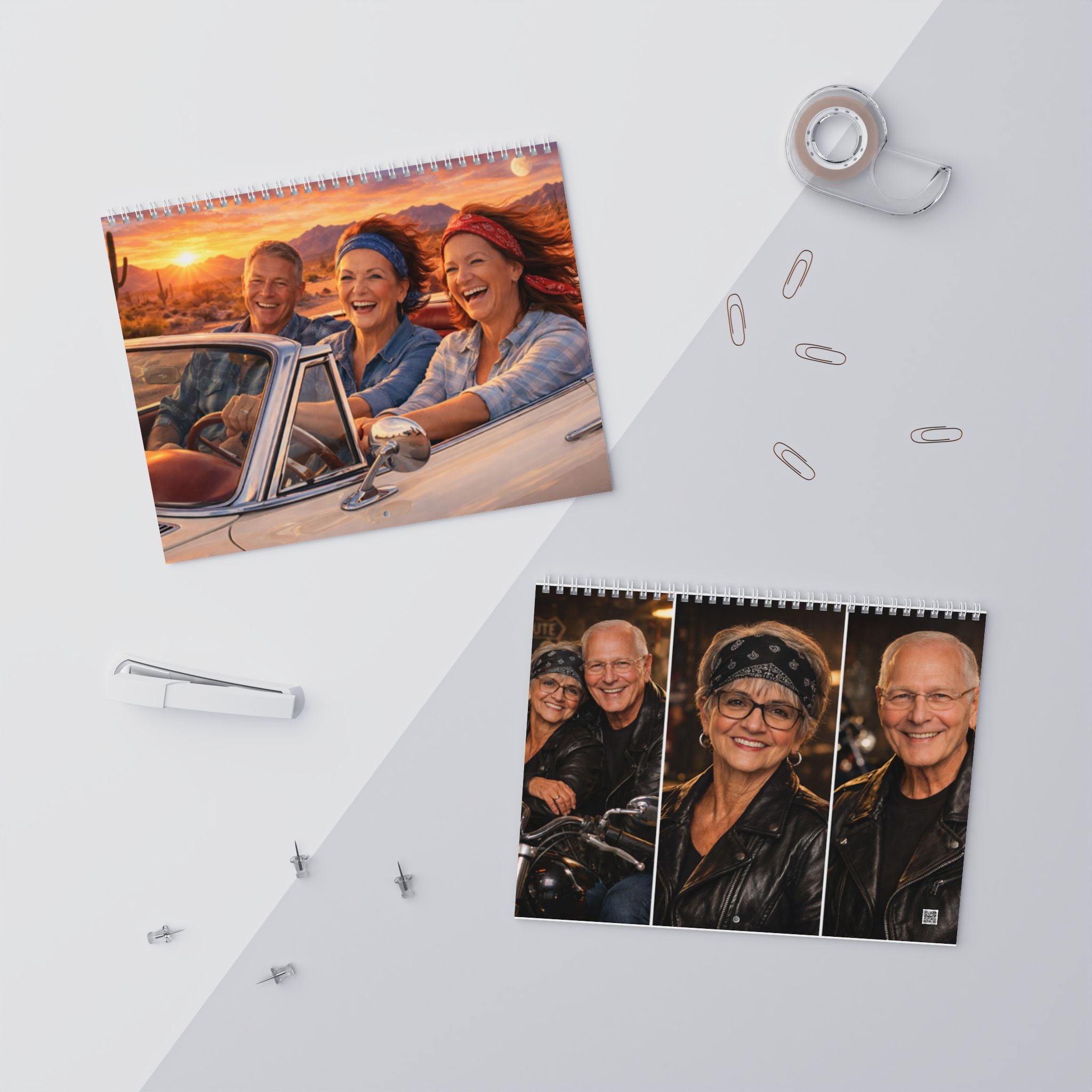 Personalized Photo Wall Calendar 2026 — Custom Family & Travel Memories Calendar