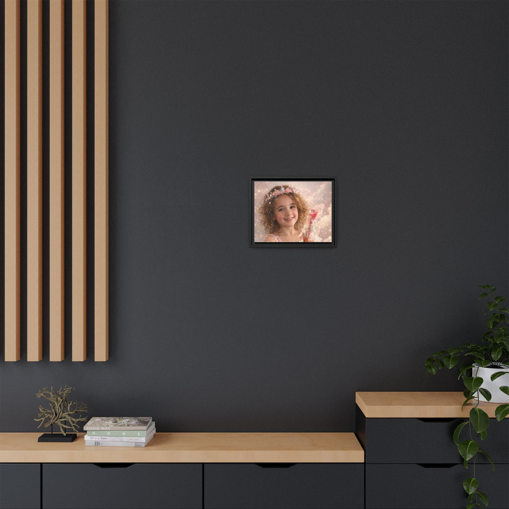 Make Your Own Framed Matte Canvas — Personalized Portrait