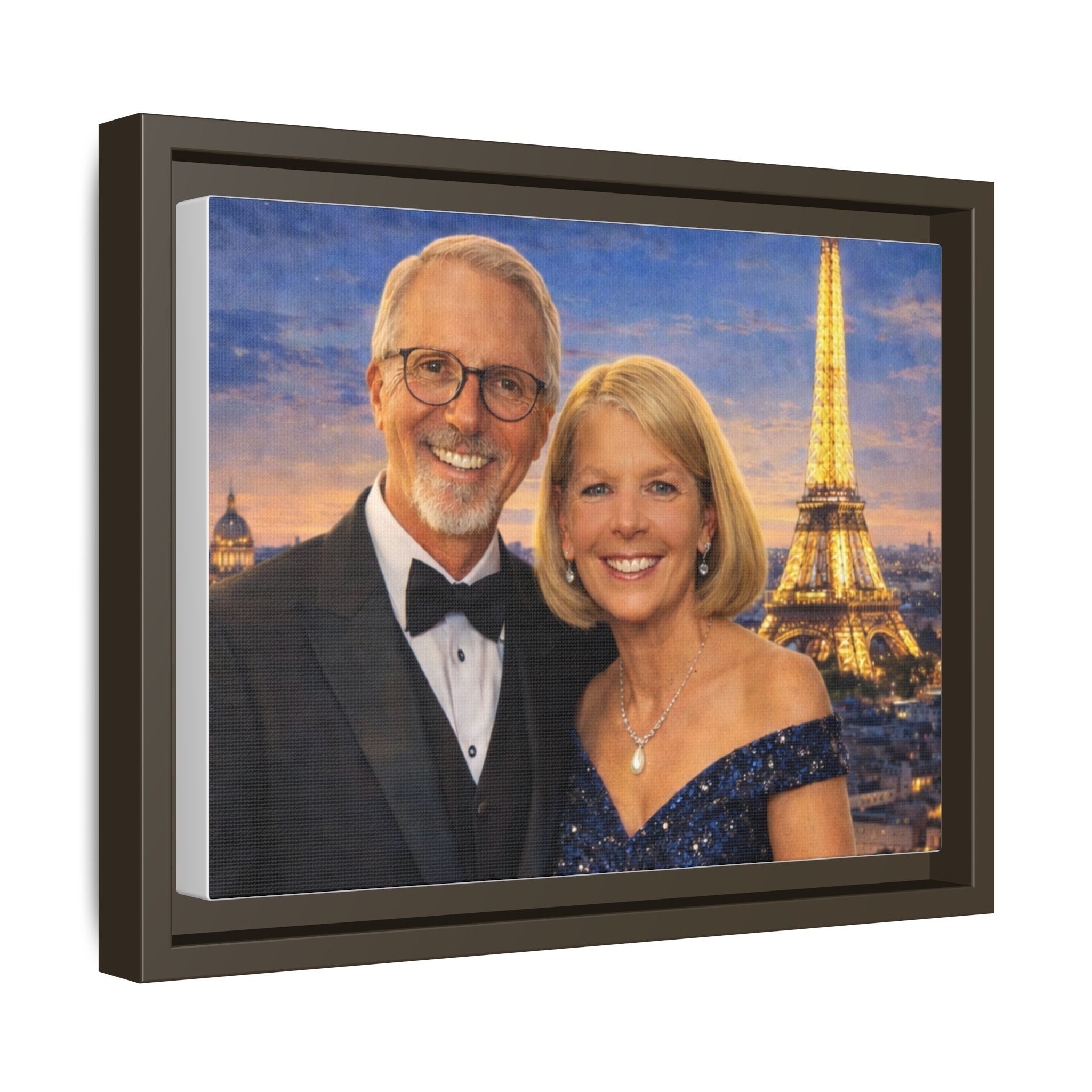 Make Your Own Framed Matte Canvas — Personalized Portrait