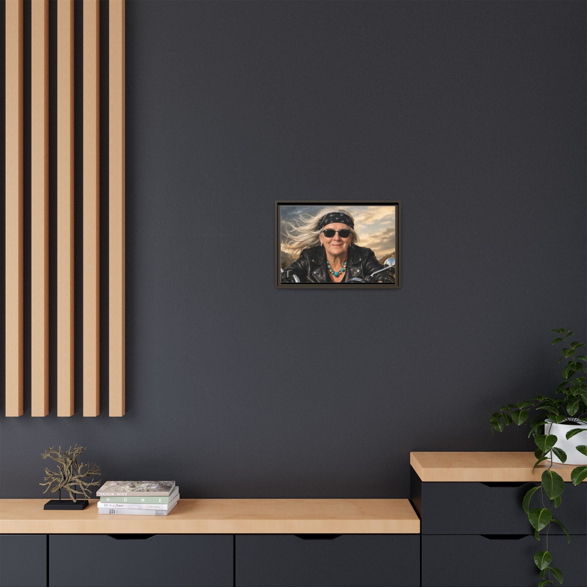Make Your Own Framed Matte Canvas — Personalized Portrait