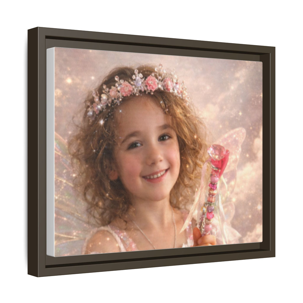 Make Your Own Framed Matte Canvas — Personalized Portrait