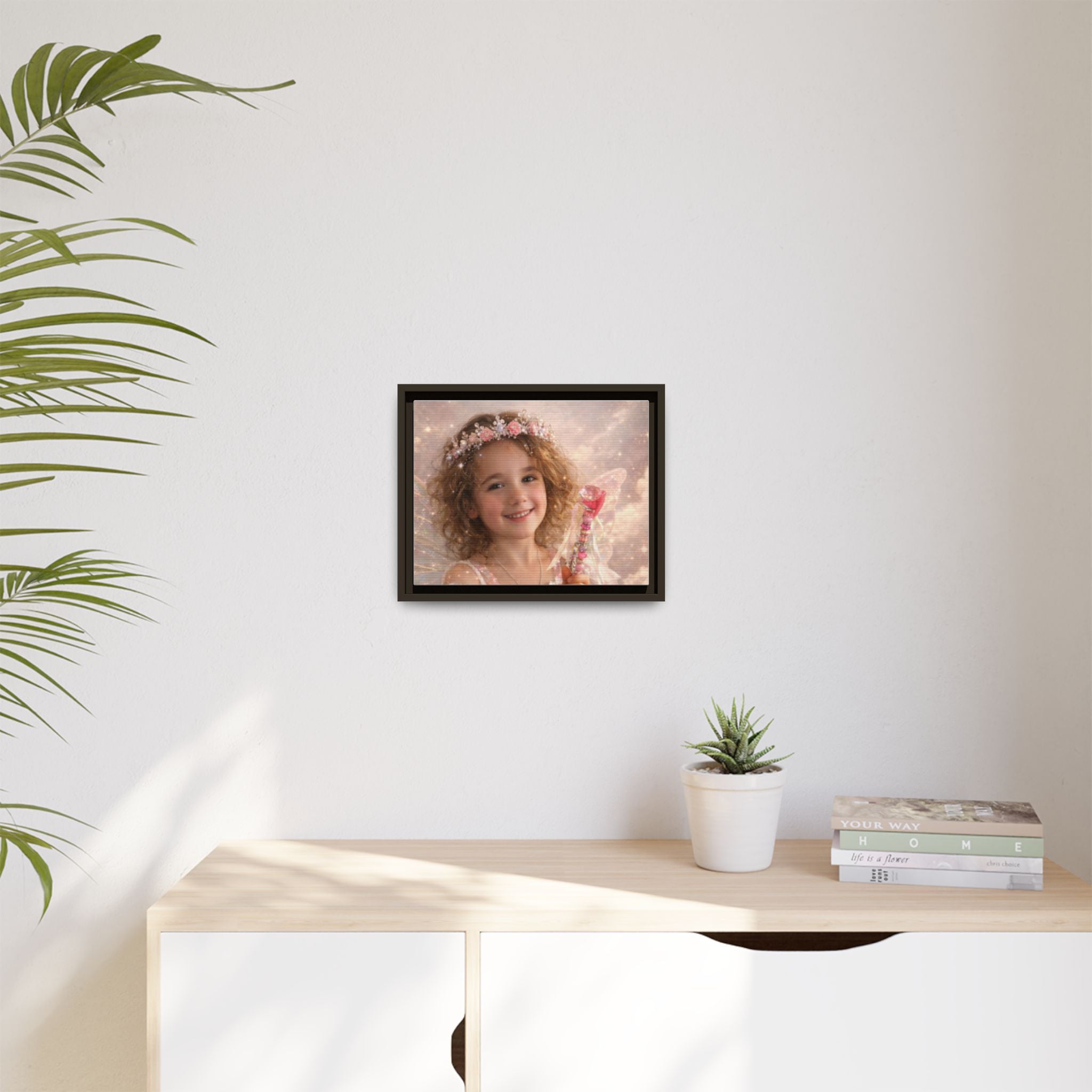 Make Your Own Framed Matte Canvas — Personalized Portrait