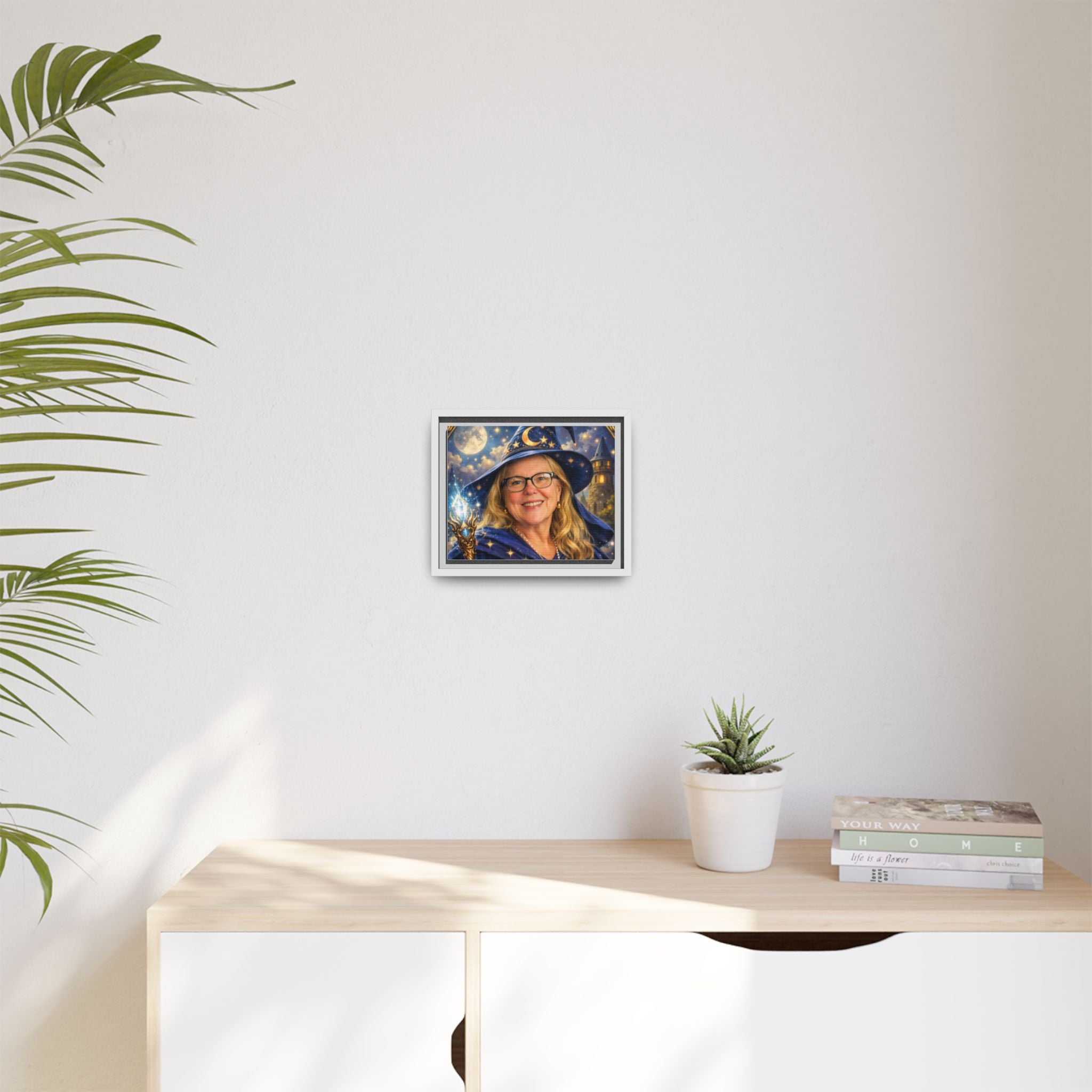 Make Your Own Framed Matte Canvas — Personalized Portrait