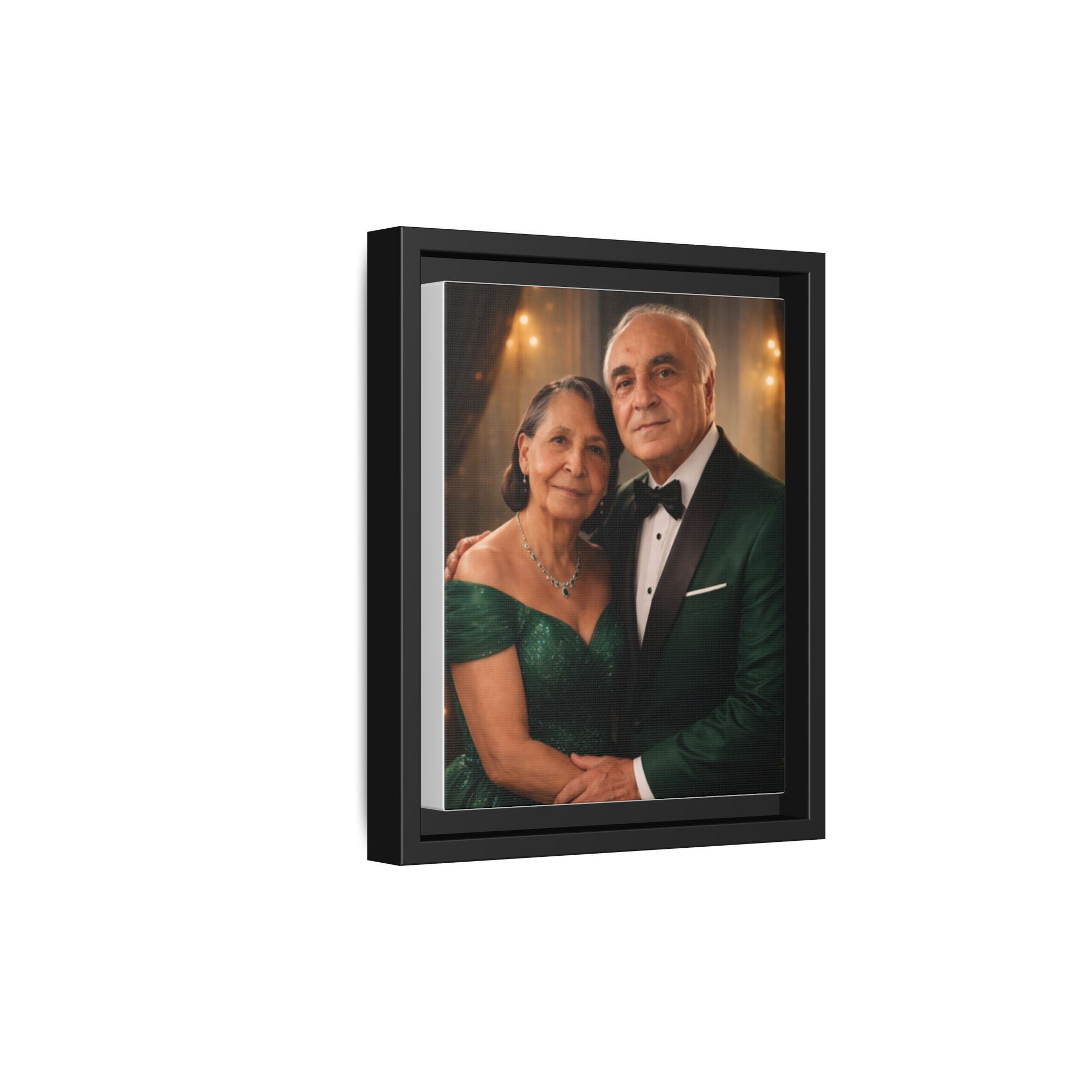 Make Your Own Framed Matte Canvas — Personalized Portrait