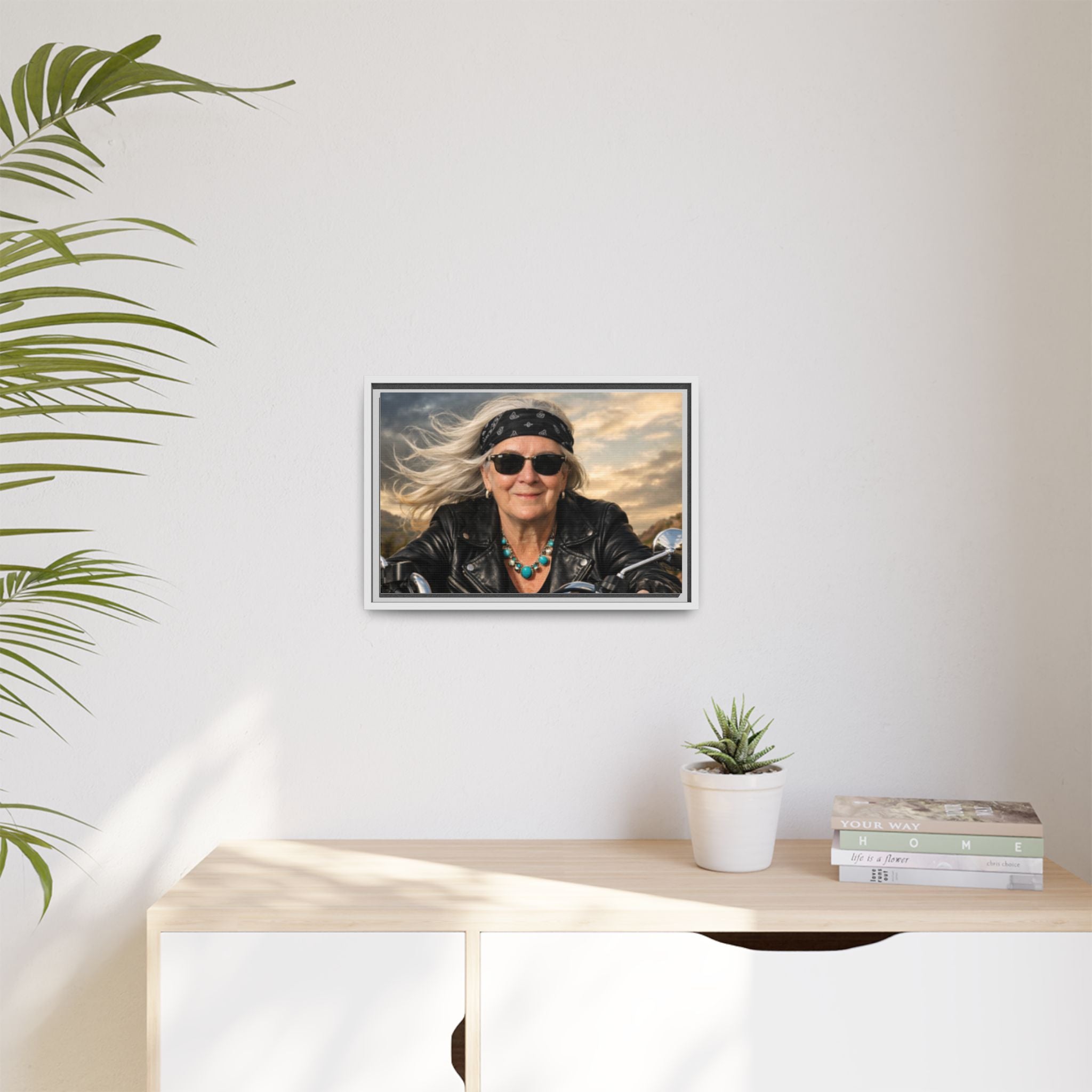 Make Your Own Framed Matte Canvas — Personalized Portrait