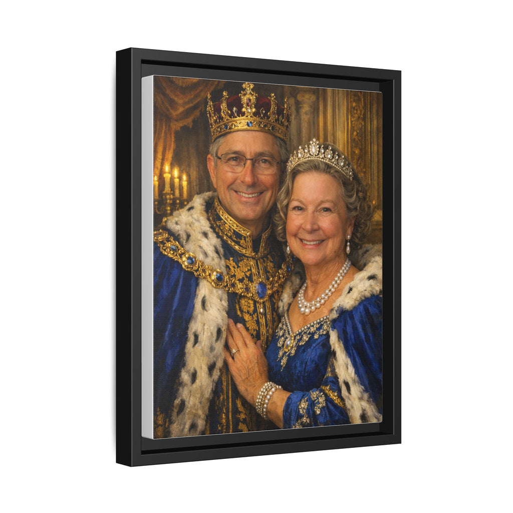 Make Your Own Framed Matte Canvas — Personalized Portrait