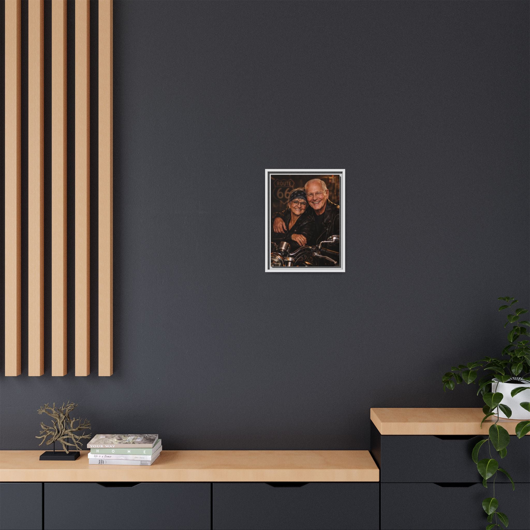 Make Your Own Framed Matte Canvas — Personalized Portrait