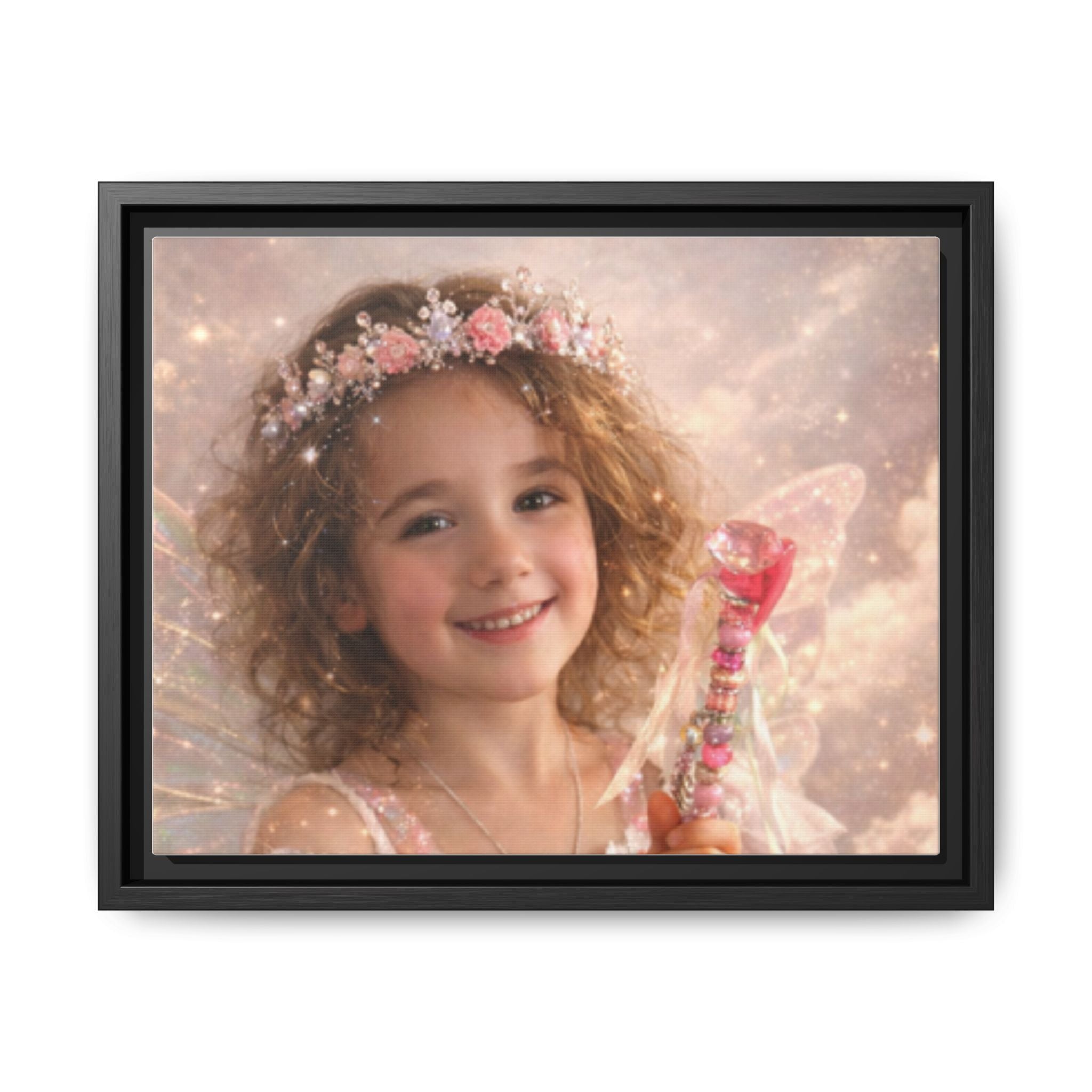 Make Your Own Framed Matte Canvas — Personalized Portrait