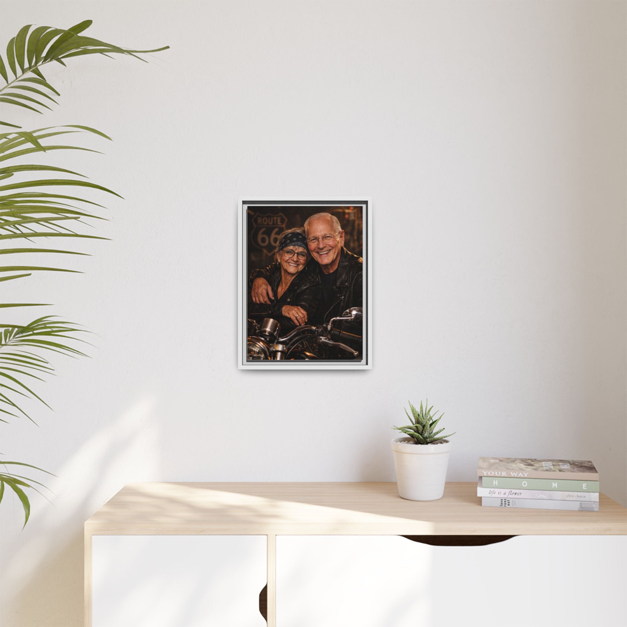 Make Your Own Framed Matte Canvas — Personalized Portrait