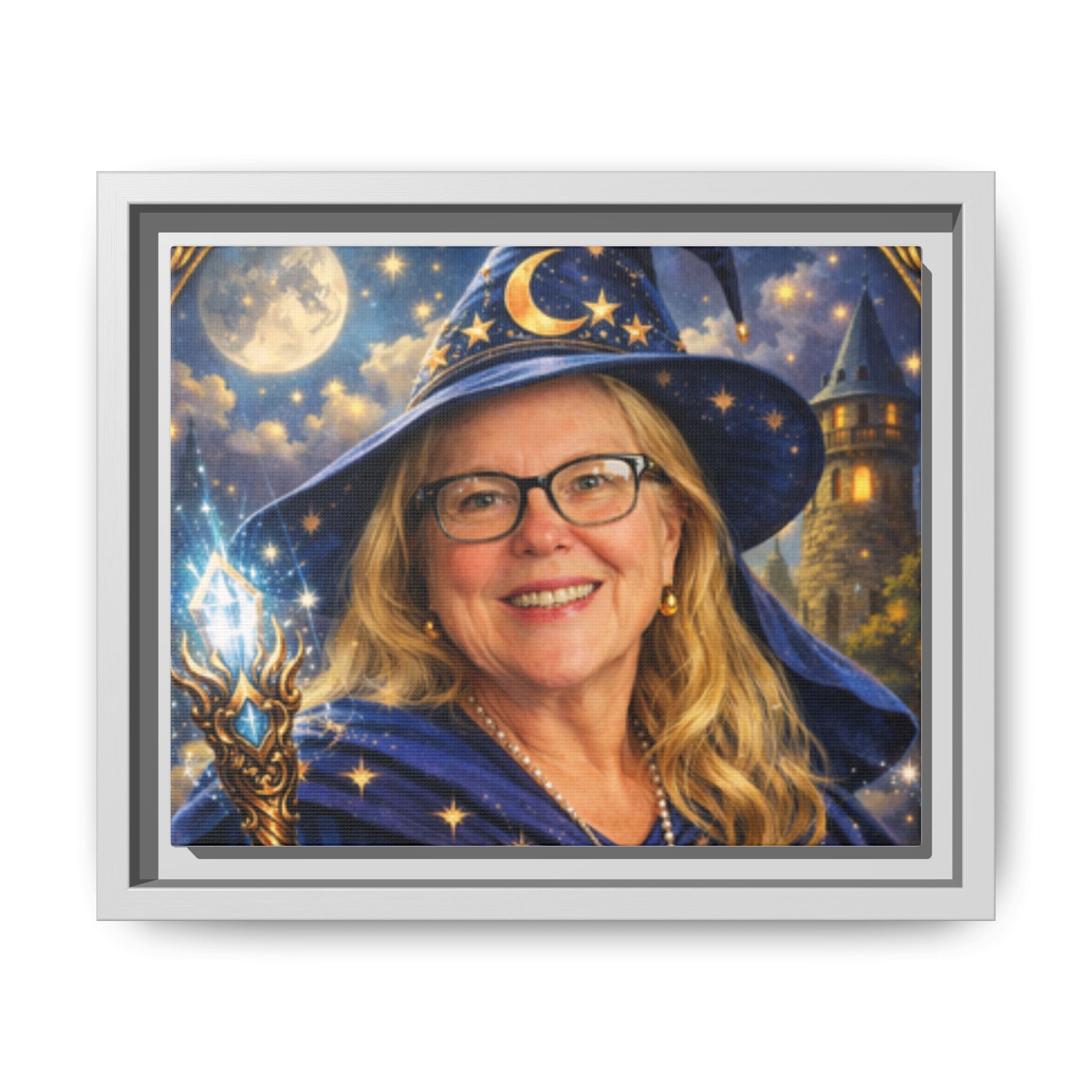 Make Your Own Framed Matte Canvas — Personalized Portrait