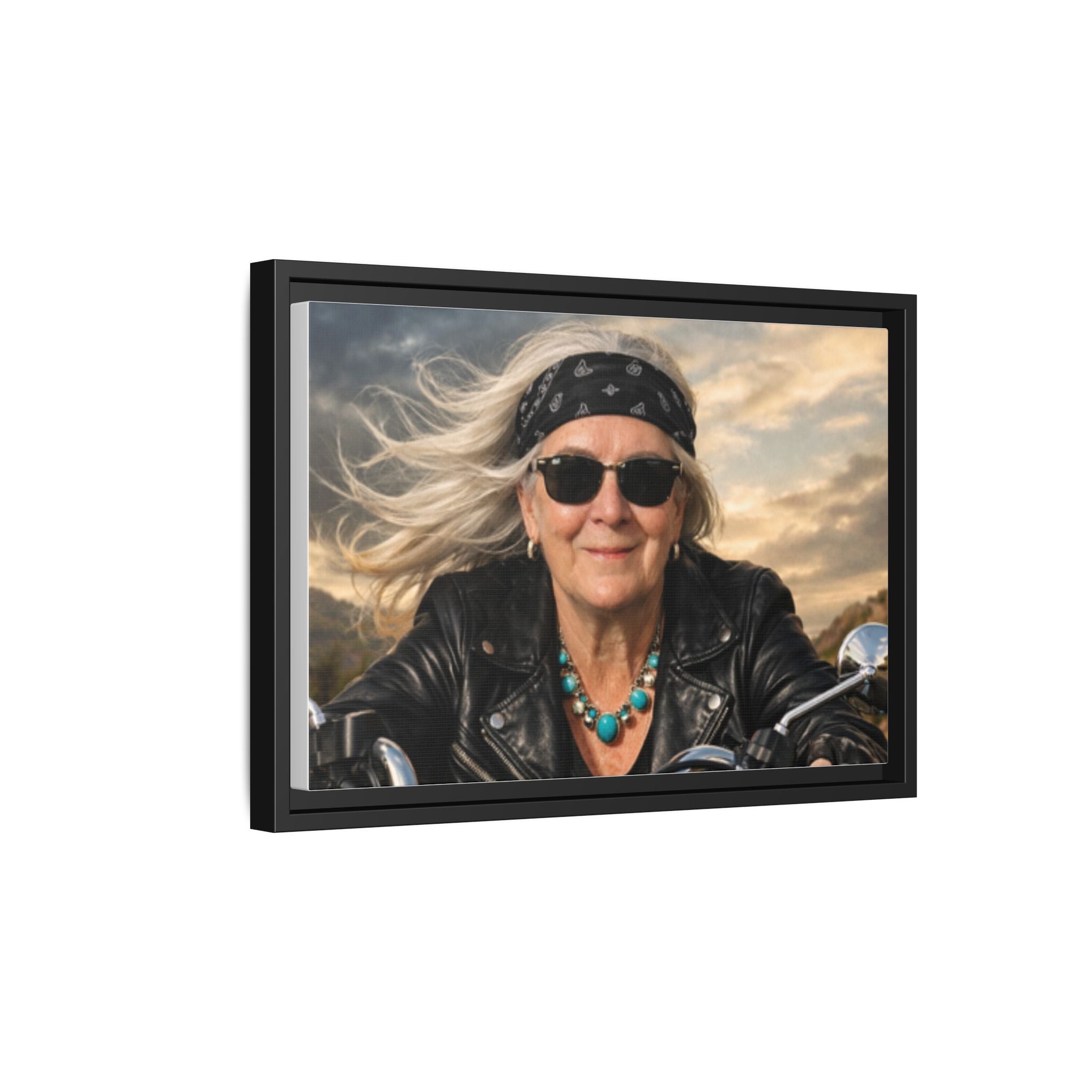 Make Your Own Framed Matte Canvas — Personalized Portrait