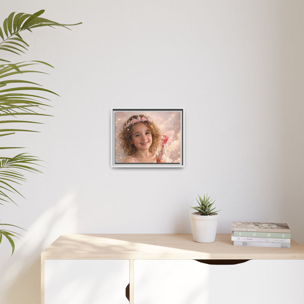 Make Your Own Framed Matte Canvas — Personalized Portrait