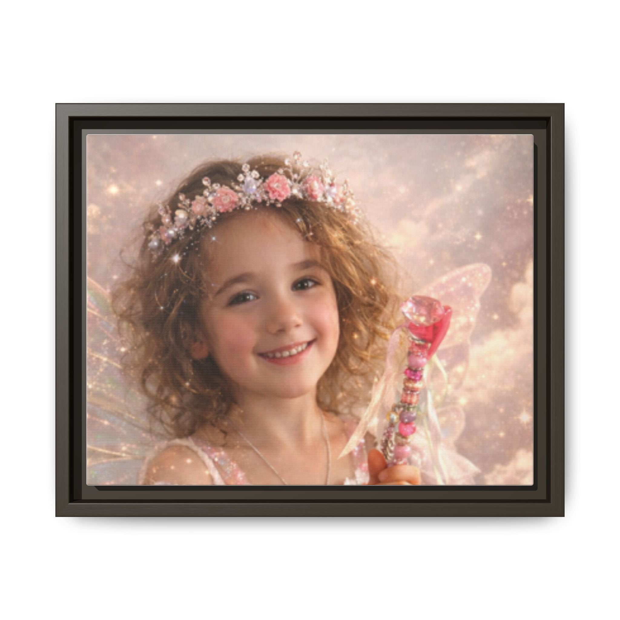 Make Your Own Framed Matte Canvas — Personalized Portrait