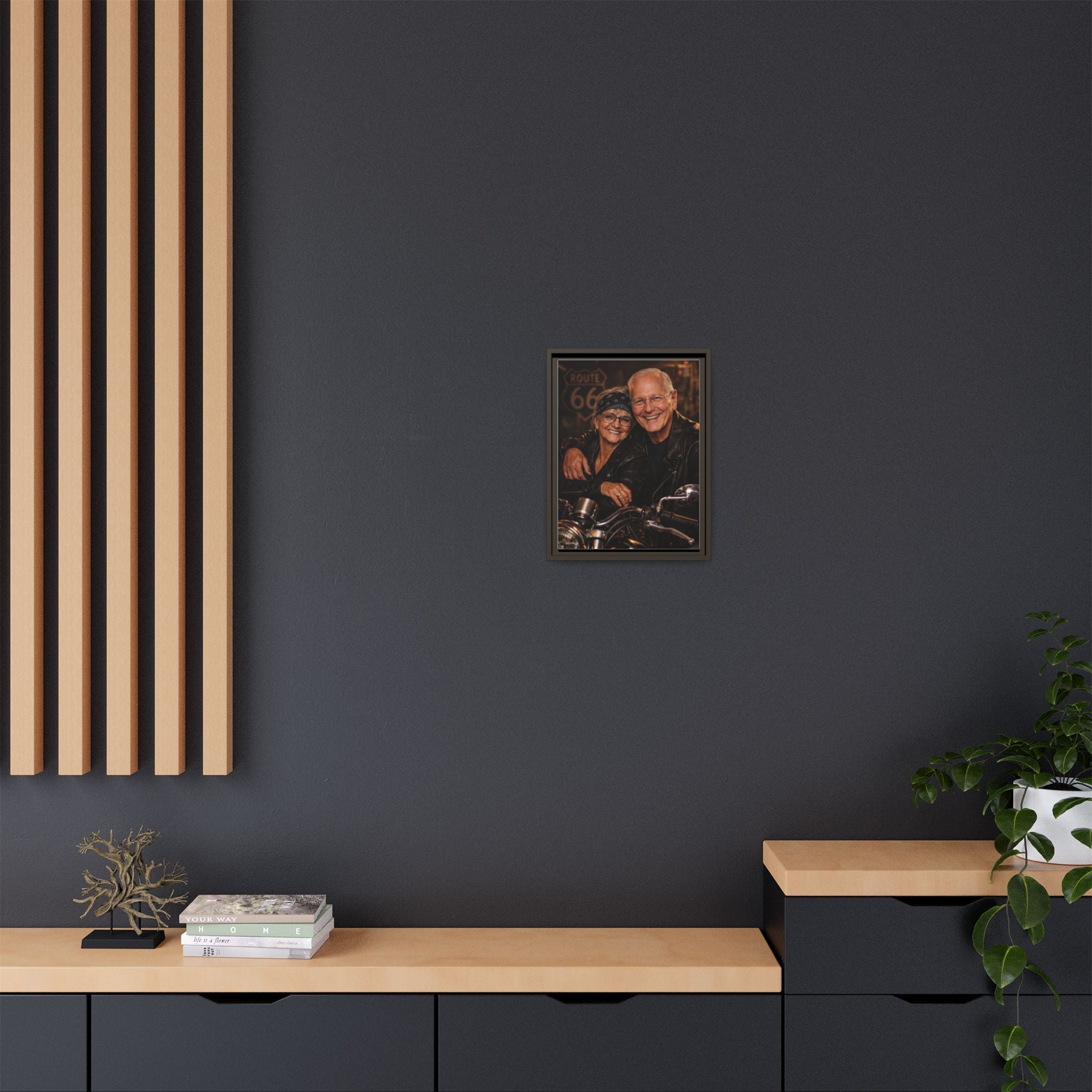 Make Your Own Framed Matte Canvas — Personalized Portrait