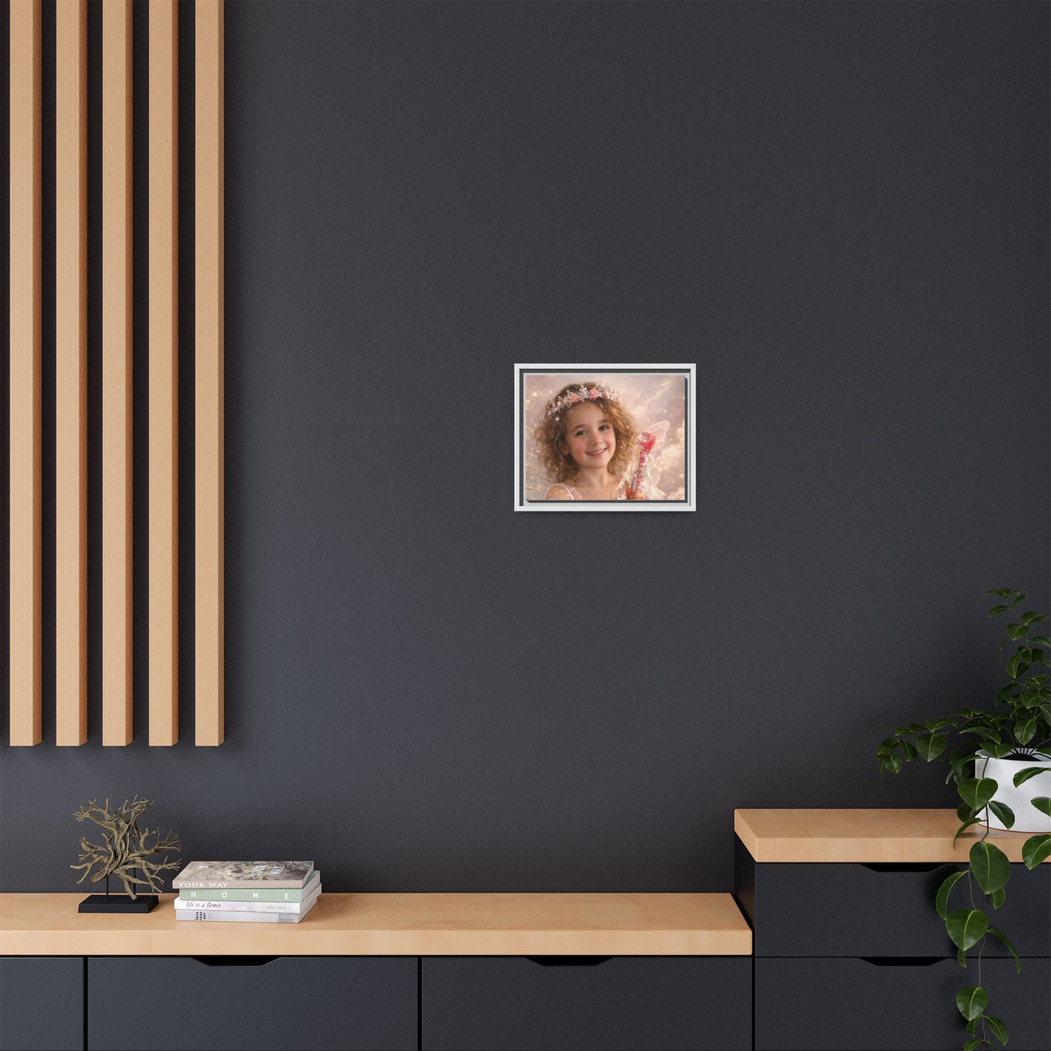 Make Your Own Framed Matte Canvas — Personalized Portrait