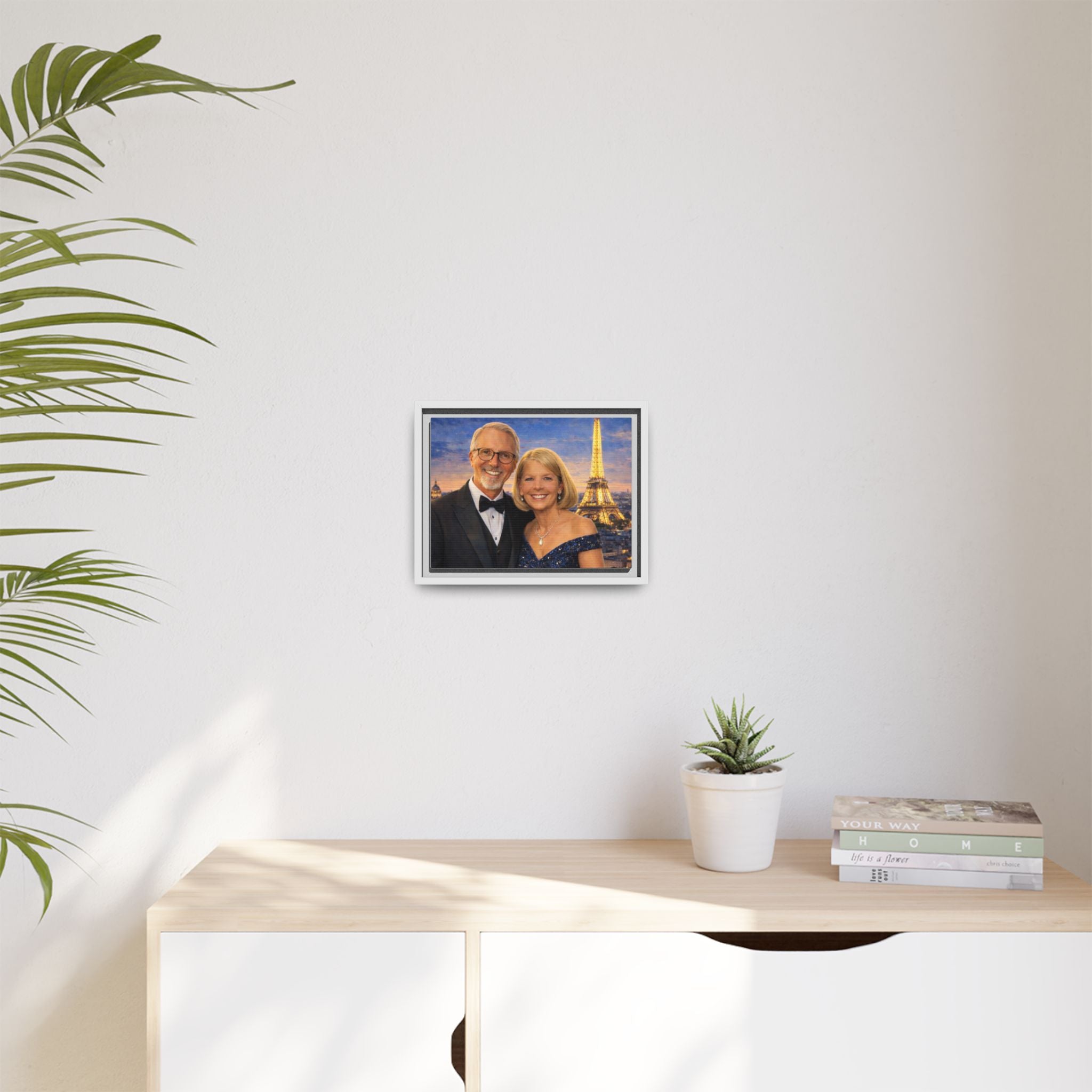Make Your Own Framed Matte Canvas — Personalized Portrait