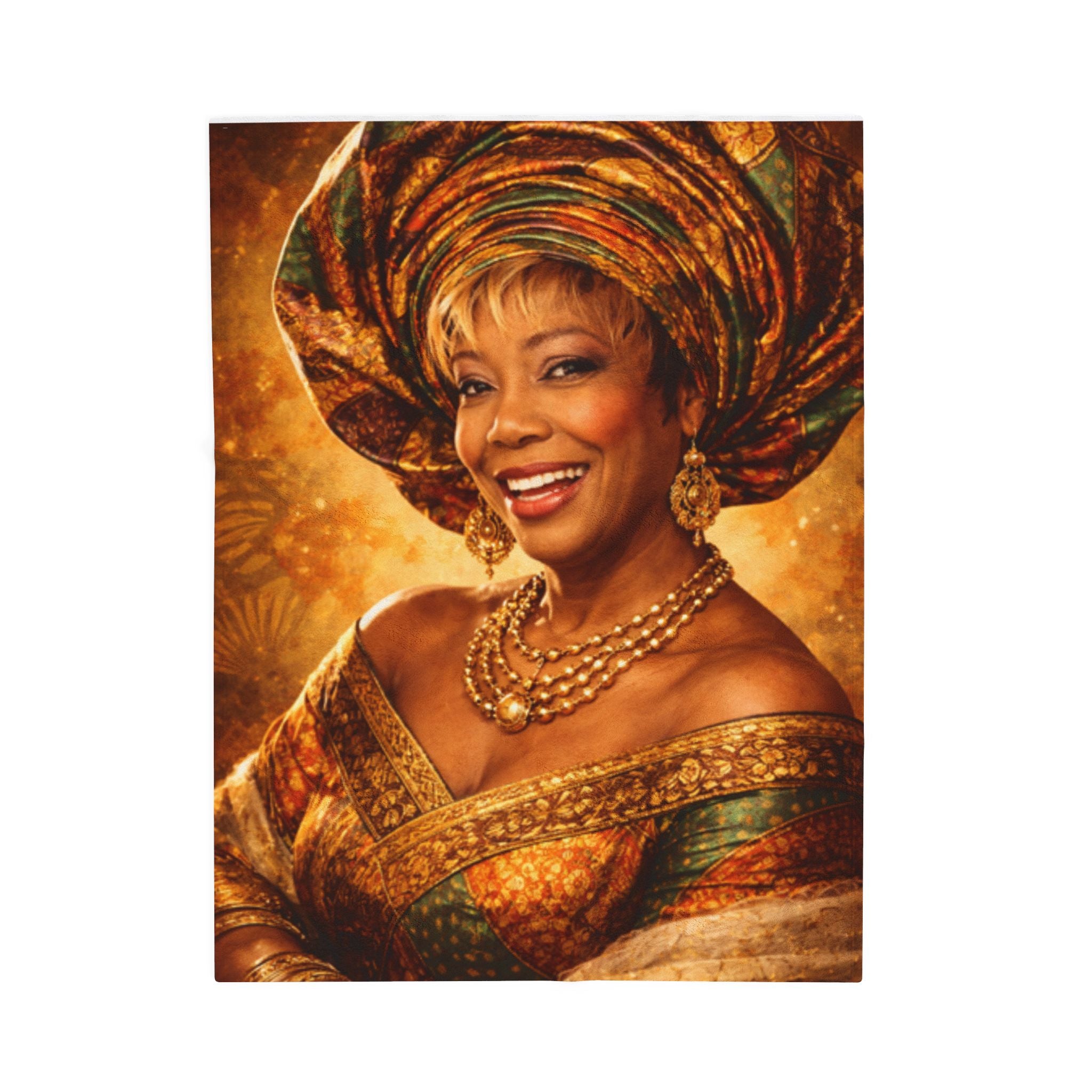 Make Your Own Velveteen Plush Blanket —Customized  Portrait Throw