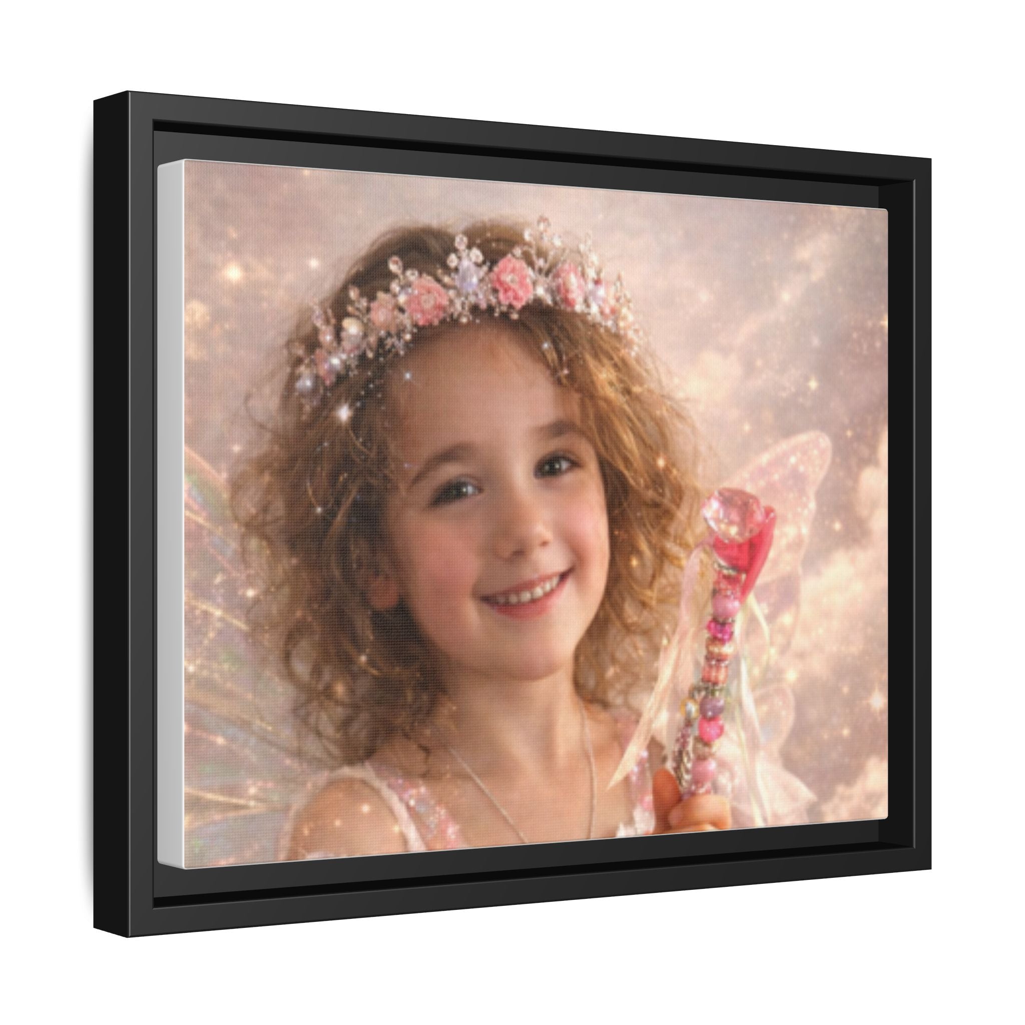 Make Your Own Framed Matte Canvas — Personalized Portrait