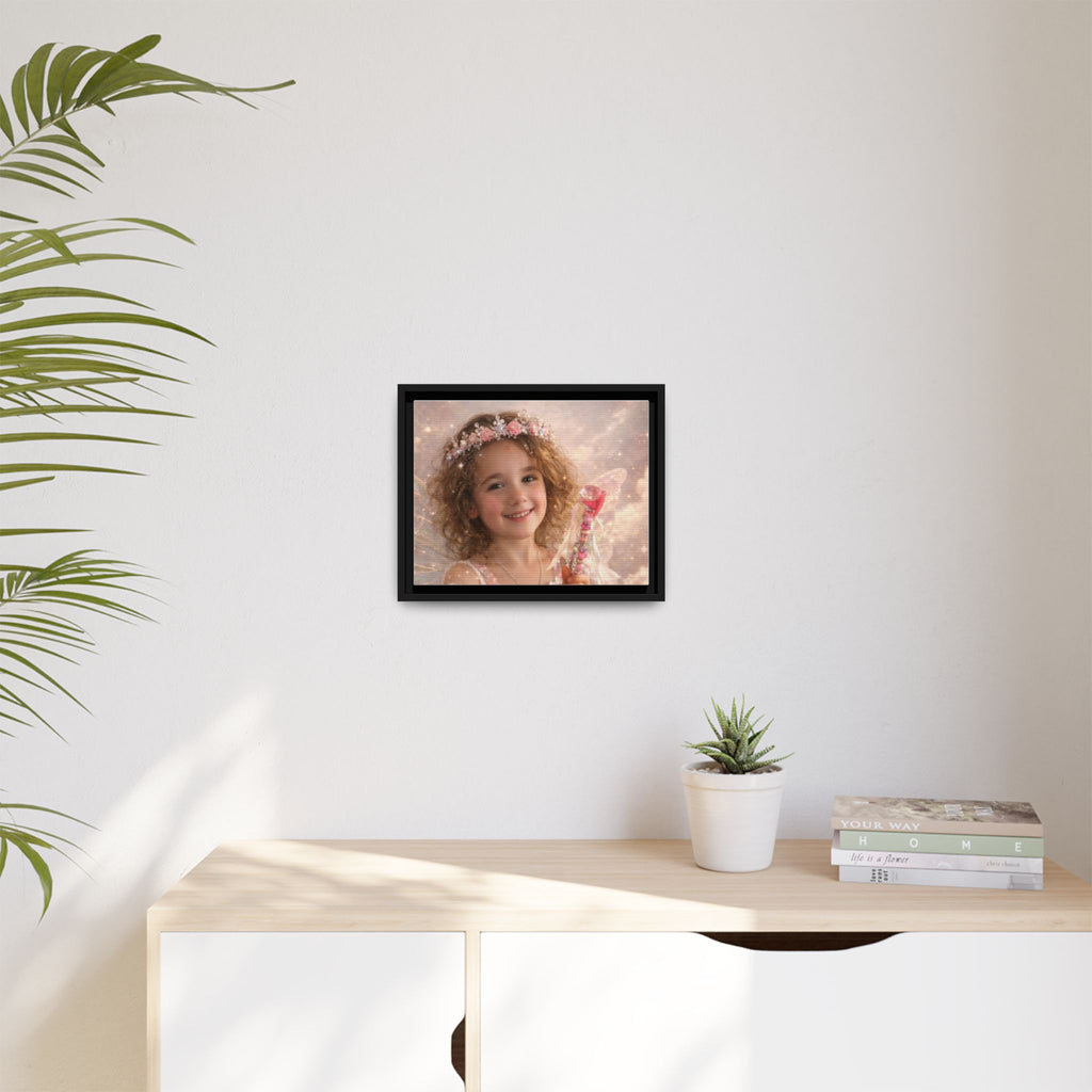 Make Your Own Framed Matte Canvas — Personalized Portrait