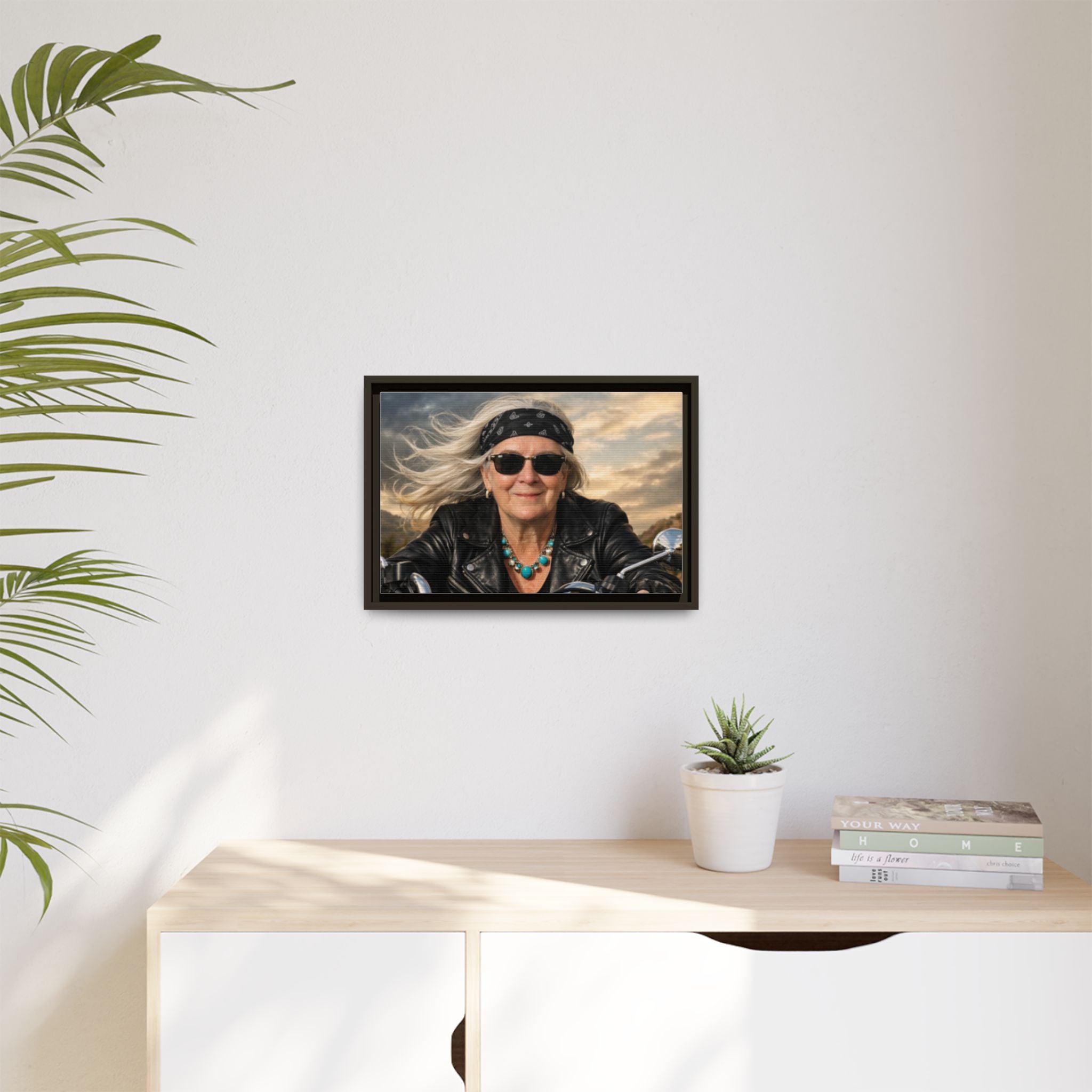Make Your Own Framed Matte Canvas — Personalized Portrait