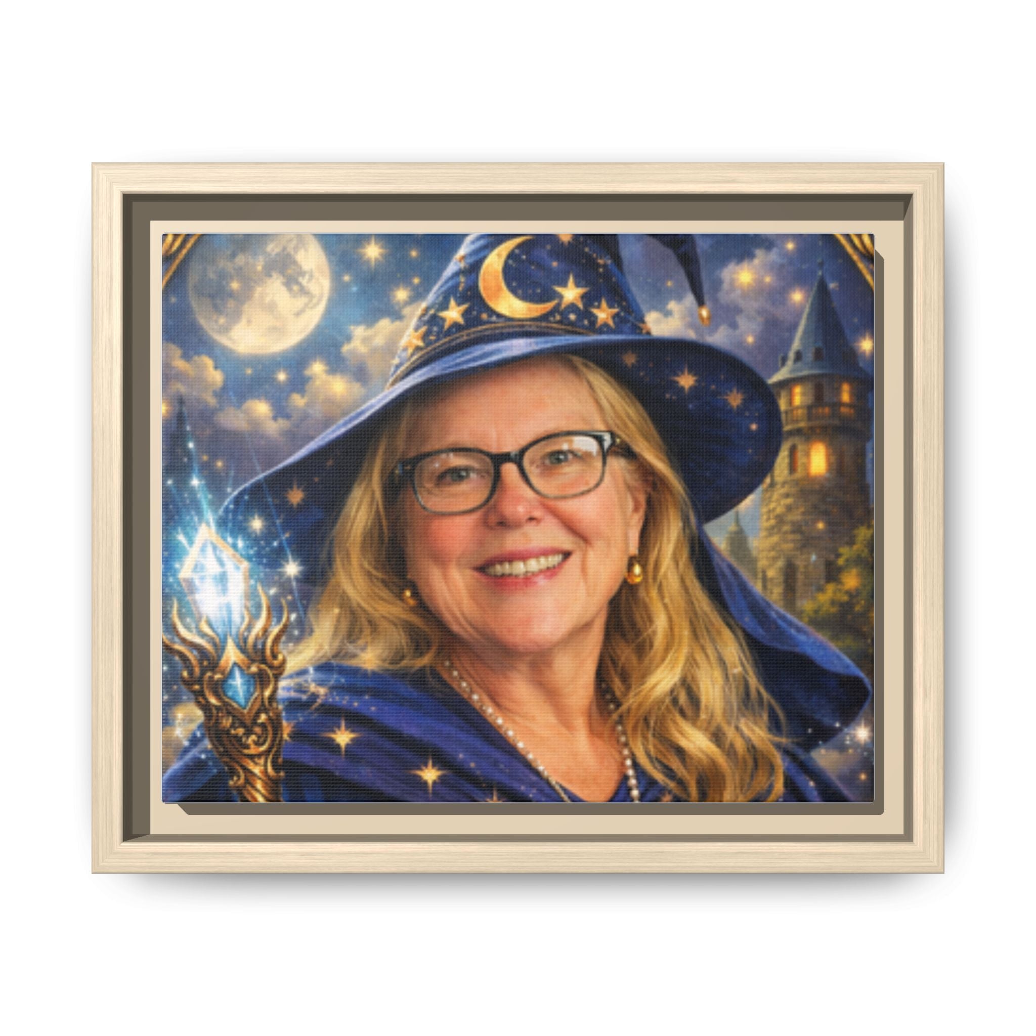 Make Your Own Framed Matte Canvas — Personalized Portrait