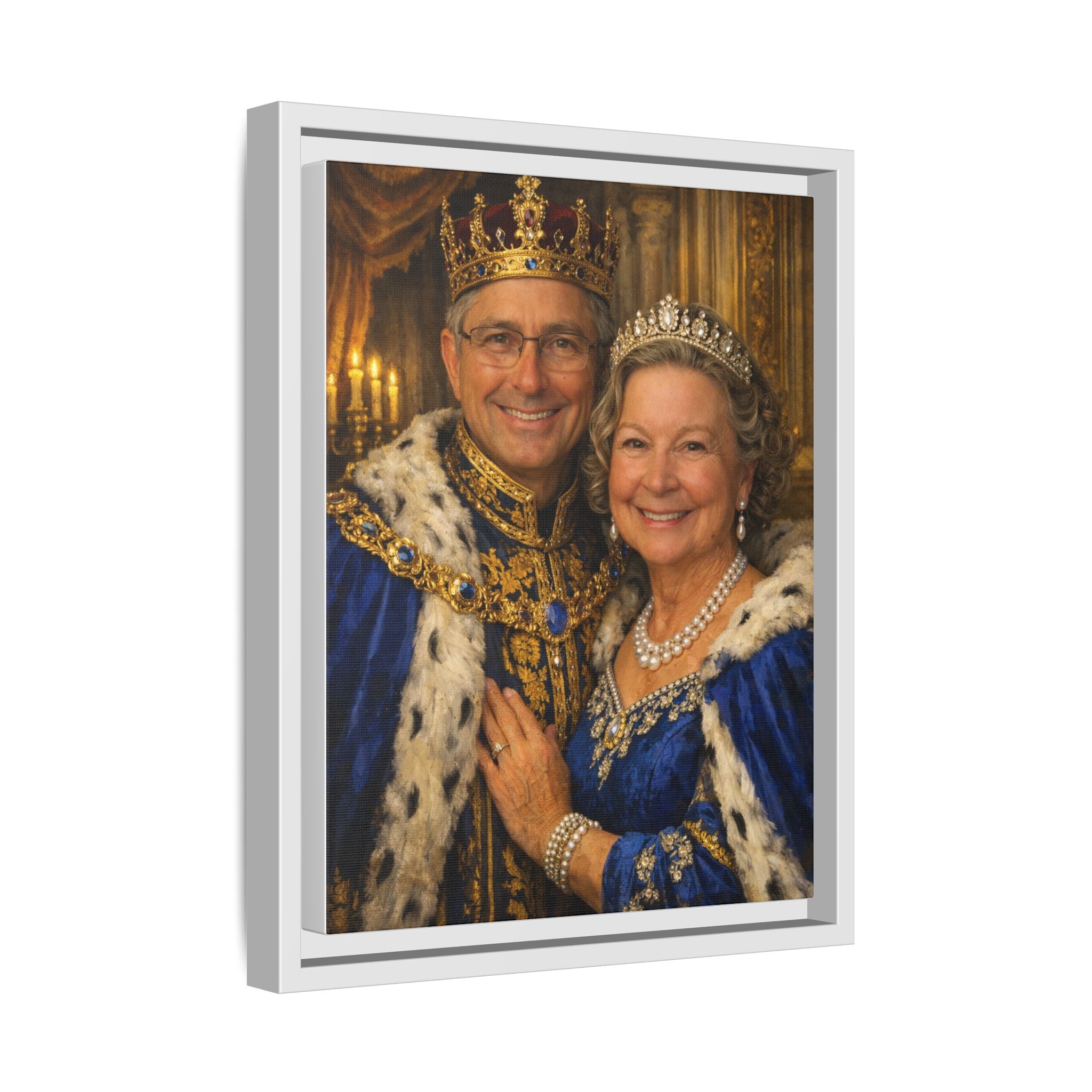 Make Your Own Framed Matte Canvas — Personalized Portrait