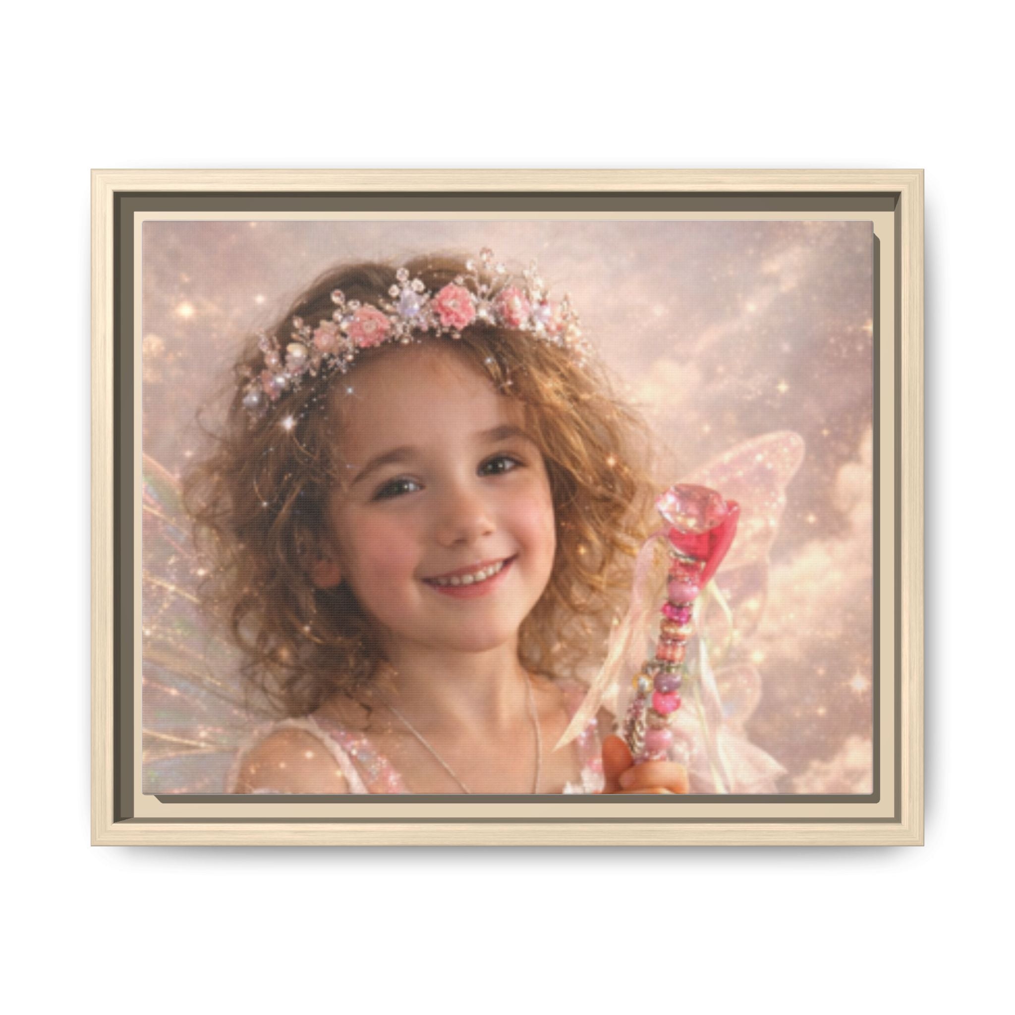 Make Your Own Framed Matte Canvas — Personalized Portrait