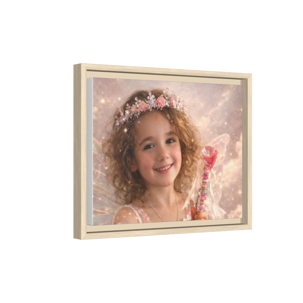 Make Your Own Framed Matte Canvas — Personalized Portrait