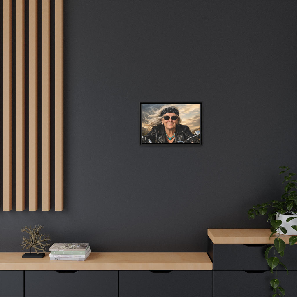 Make Your Own Framed Matte Canvas — Personalized Portrait
