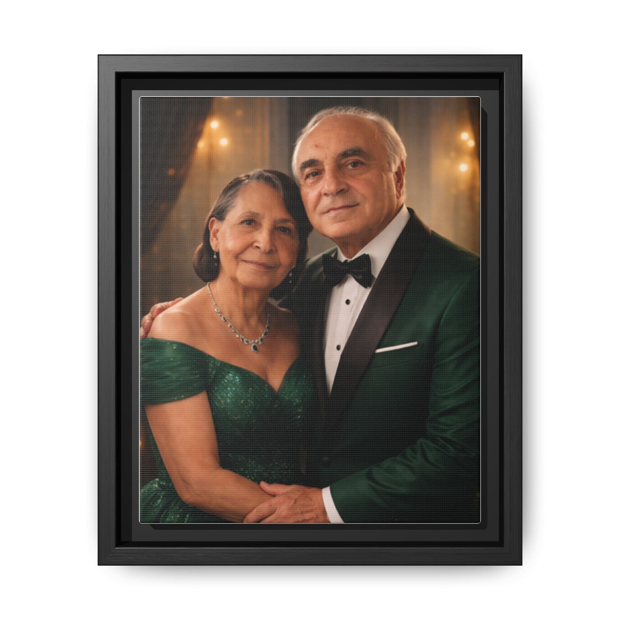 Make Your Own Framed Matte Canvas — Personalized Portrait