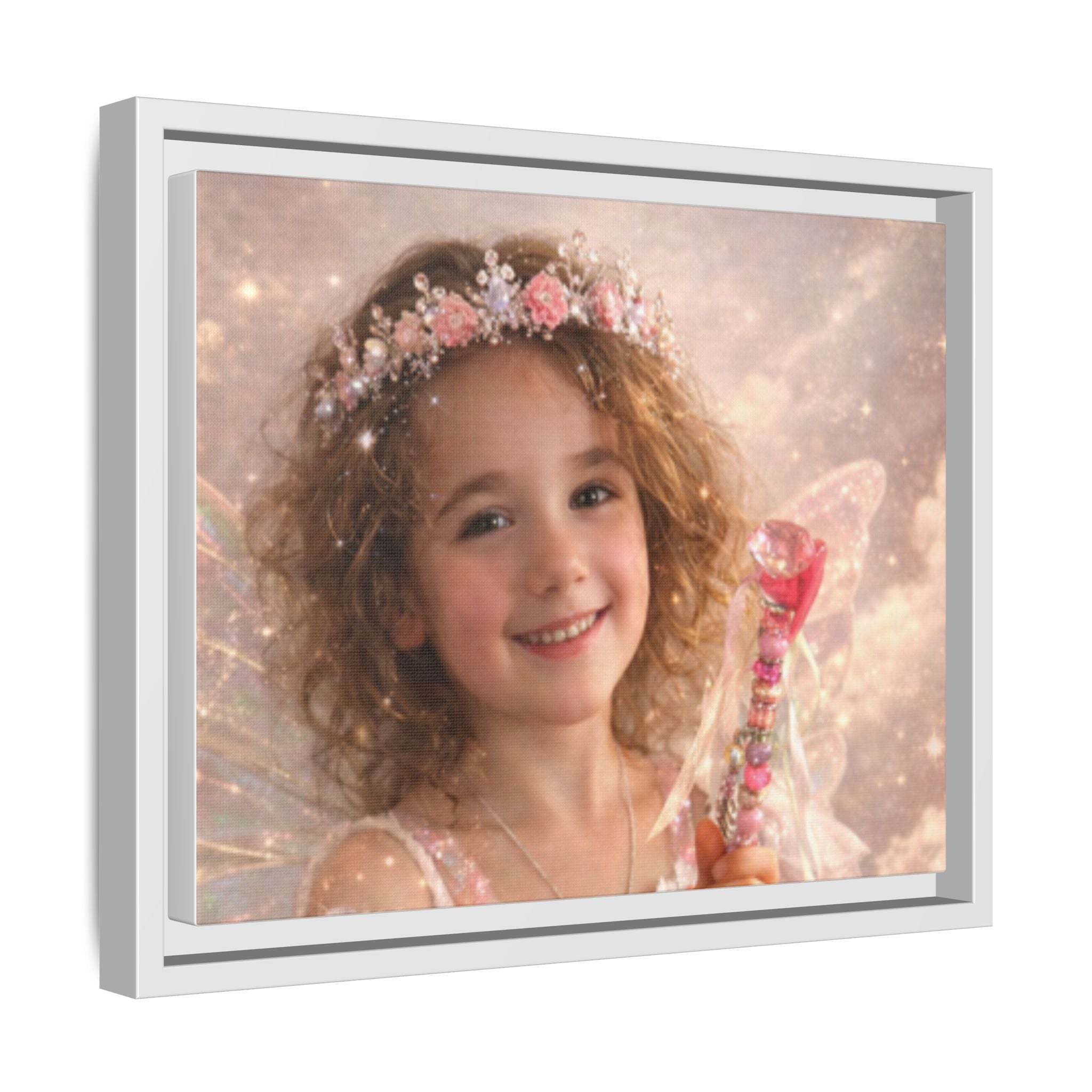 Make Your Own Framed Matte Canvas — Personalized Portrait