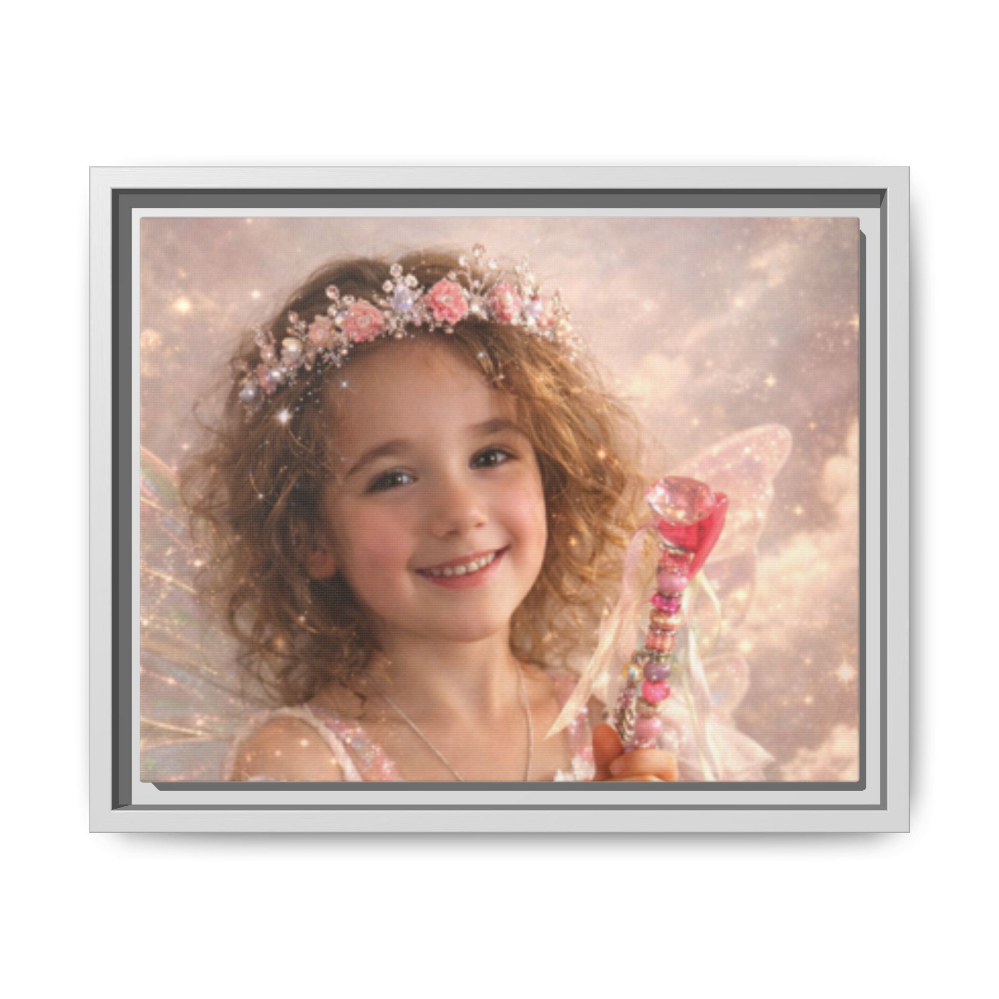 Make Your Own Framed Matte Canvas — Personalized Portrait