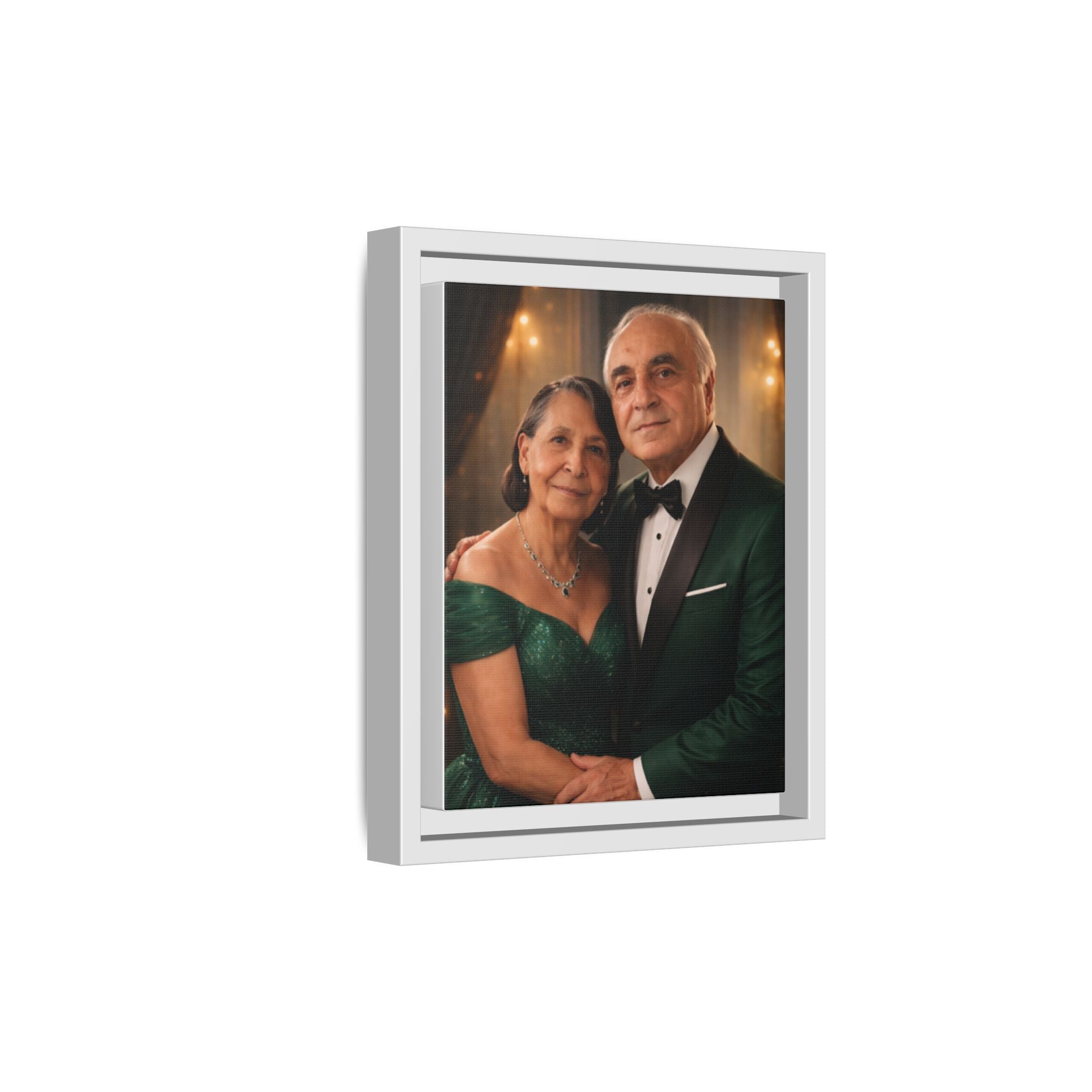 Make Your Own Framed Matte Canvas — Personalized Portrait