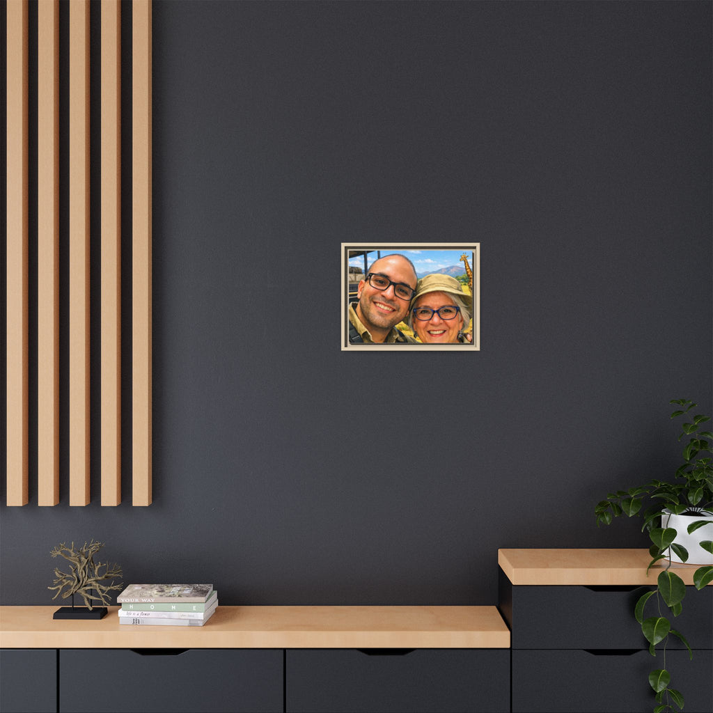 Make Your Own Framed Matte Canvas — Personalized Portrait