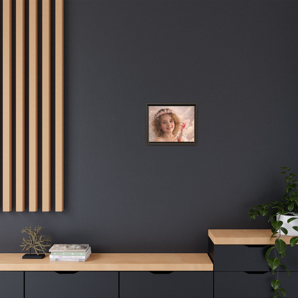 Make Your Own Framed Matte Canvas — Personalized Portrait