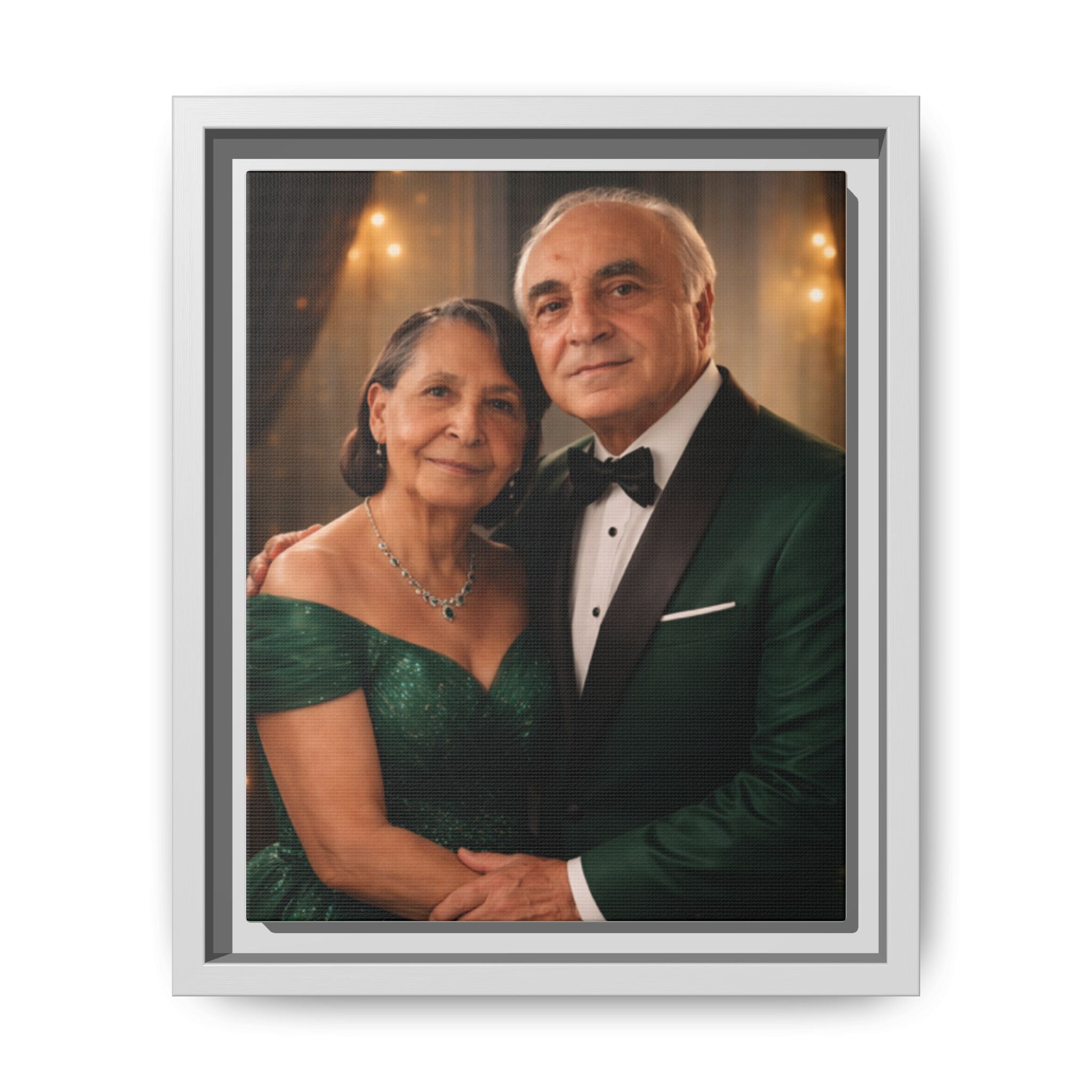 Make Your Own Framed Matte Canvas — Personalized Portrait