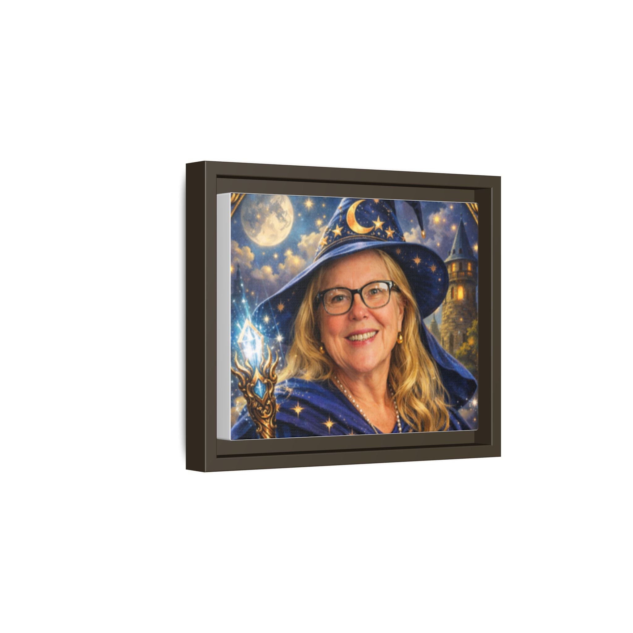 Make Your Own Framed Matte Canvas — Personalized Portrait