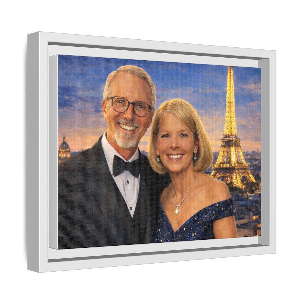 Make Your Own Framed Matte Canvas — Personalized Portrait
