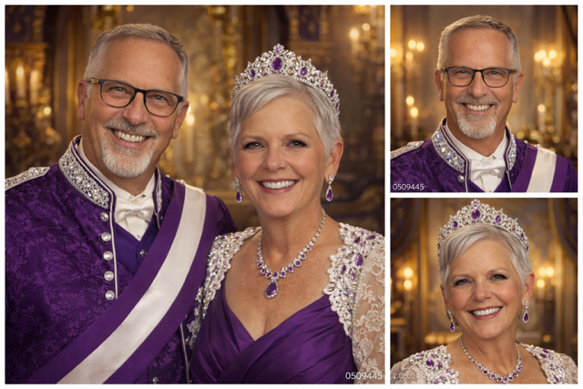 👑 The Royal Collection: "Crown & Court"