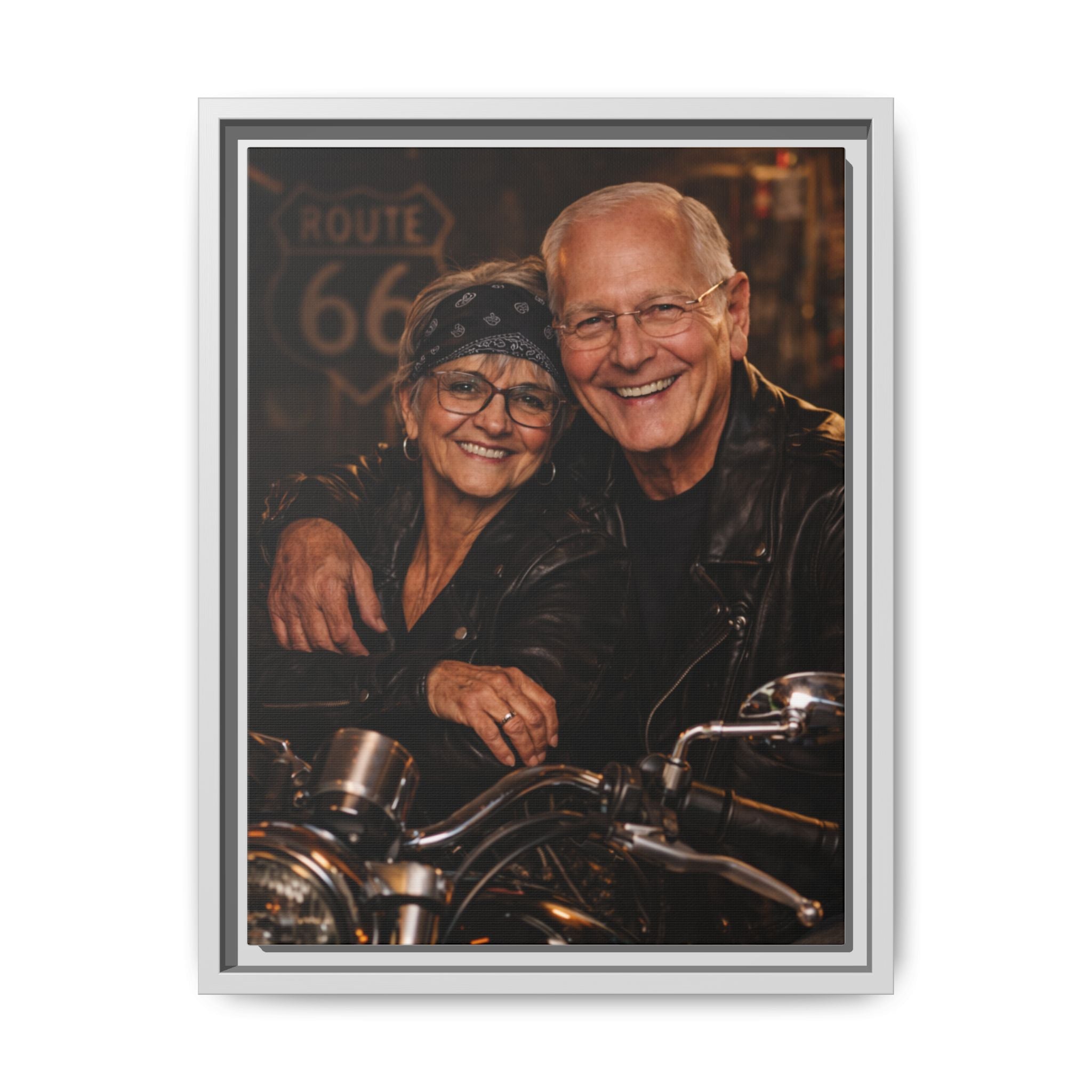 Make Your Own Framed Matte Canvas — Personalized Portrait