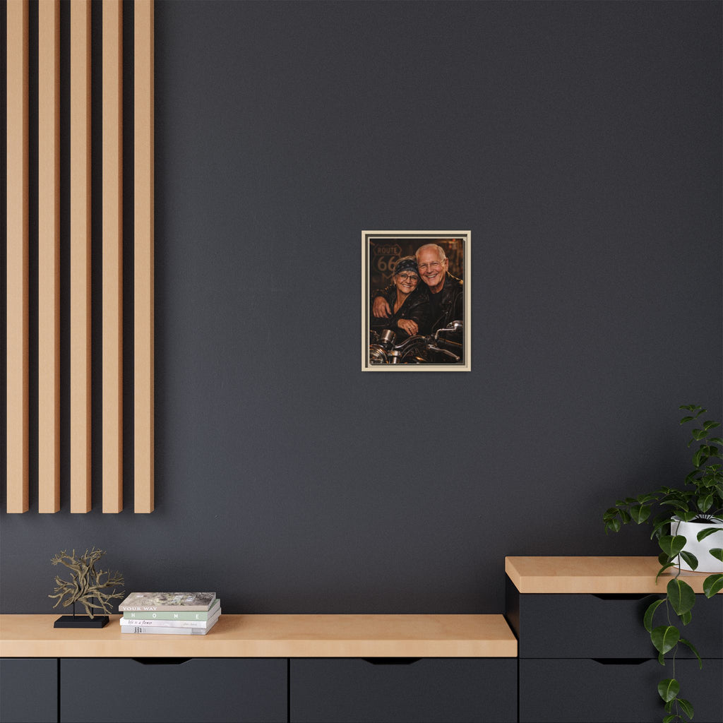 Make Your Own Framed Matte Canvas — Personalized Portrait